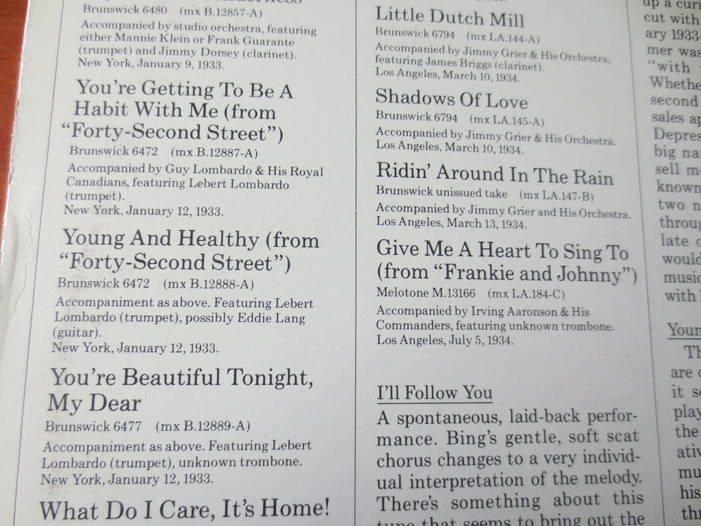 Bing Crosby – The Bing Crosby Collection Volume II (1978) Vinyl LP