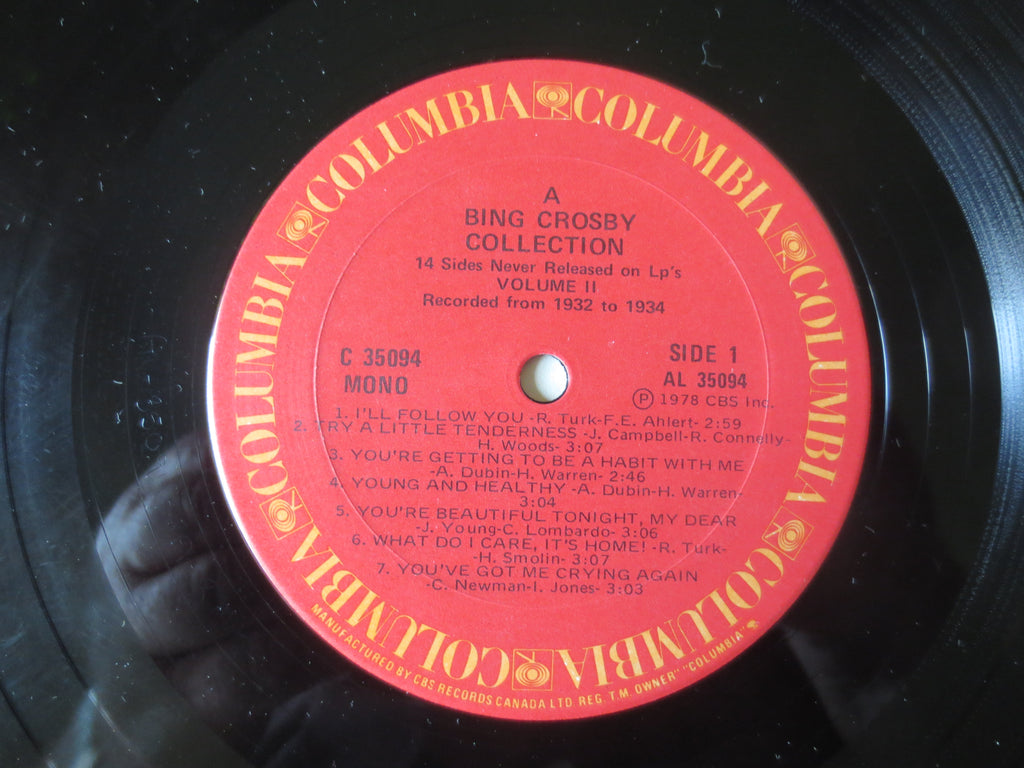 Bing Crosby – The Bing Crosby Collection Volume II (1978) Vinyl LP