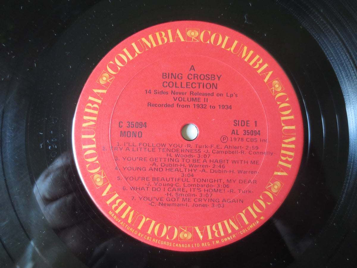 Bing Crosby – The Bing Crosby Collection Volume II (1978) Vinyl LP