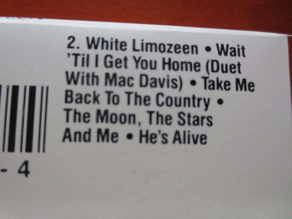 Dolly Parton – White Limozeen (1989) Cassette