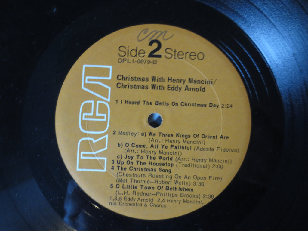 Henry Mancini & Eddy Arnold – Christmas Music (1974) Vinyl LP