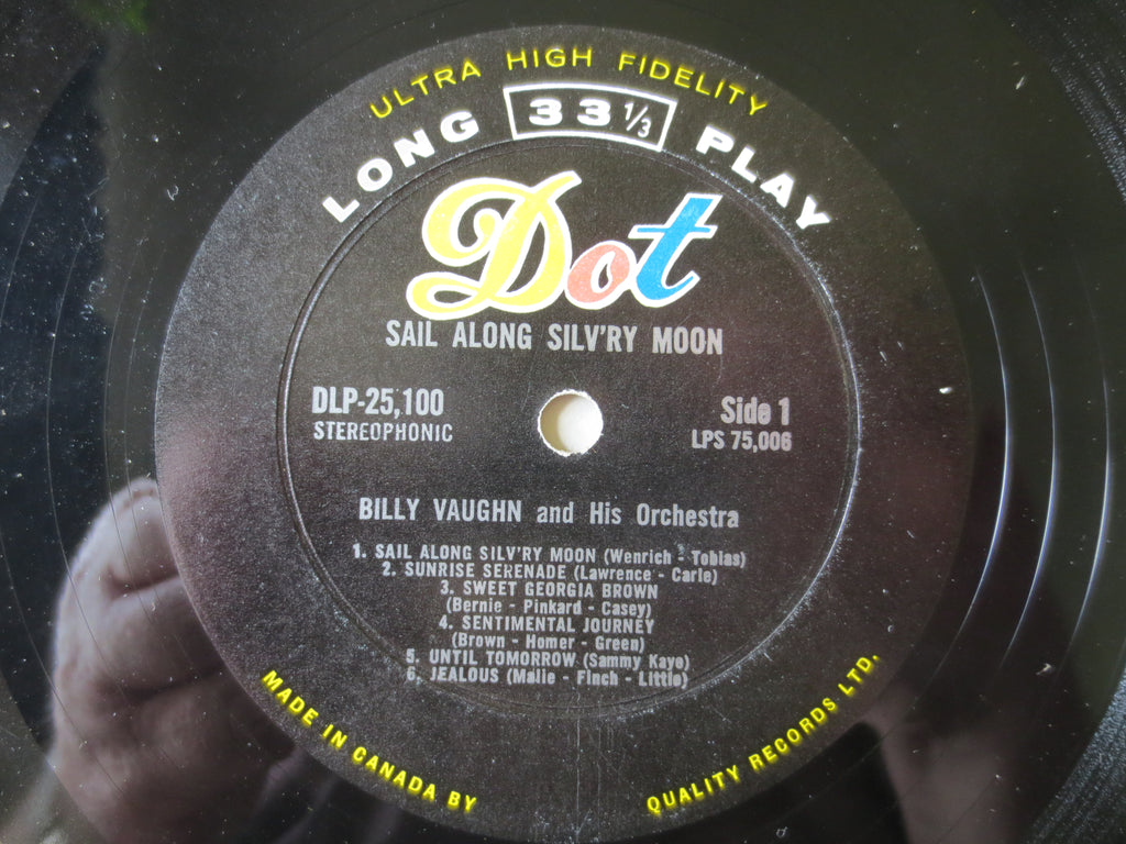 Billy Vaughn – Sail Along Silvery Moon (1958) Vinyl LP