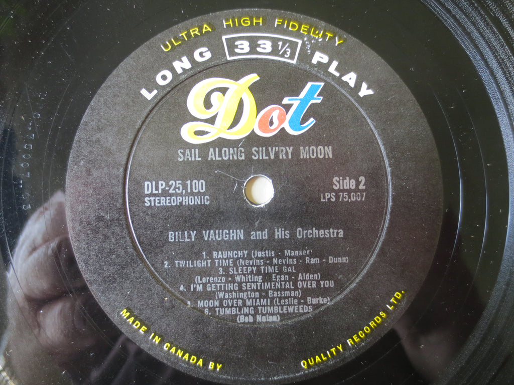 Billy Vaughn – Sail Along Silvery Moon (1958) Vinyl LP
