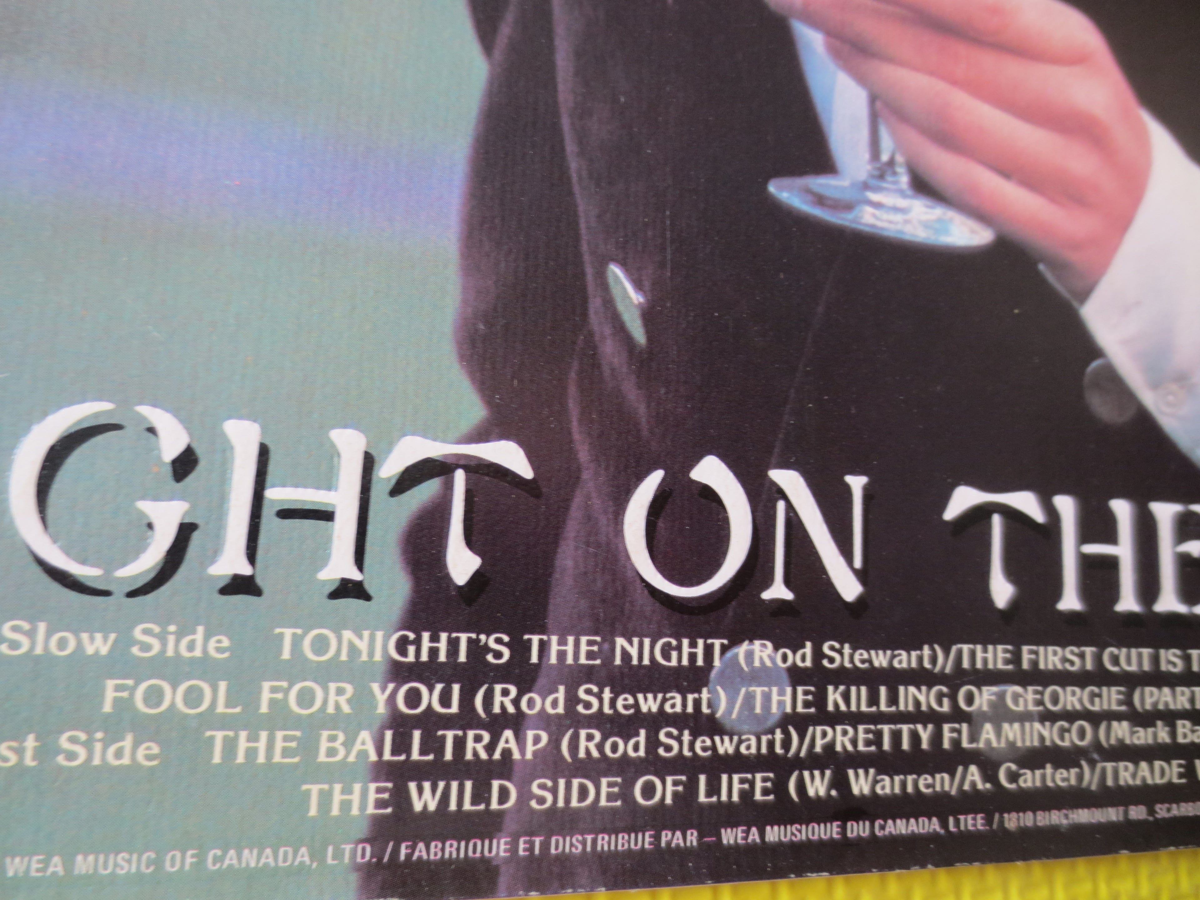 Rod Stewart – A Night on the Town (1976) Vinyl LP