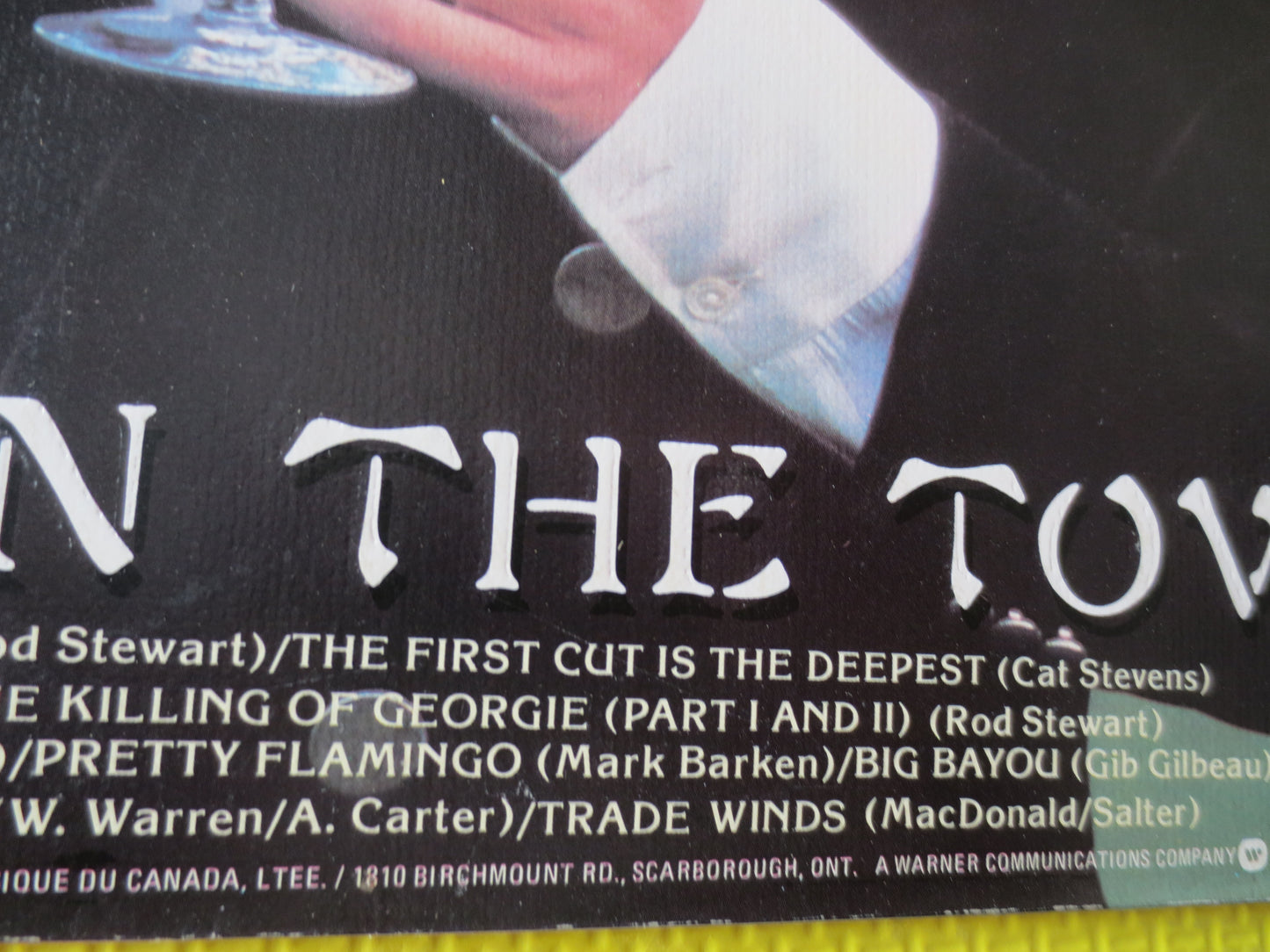 ROD STEWART, A NIGHT On The Town, Rod Stewart Record, Rod Stewart Album, Rod Stewart Lp,  Pop Records, Vinyl, 1976 Records