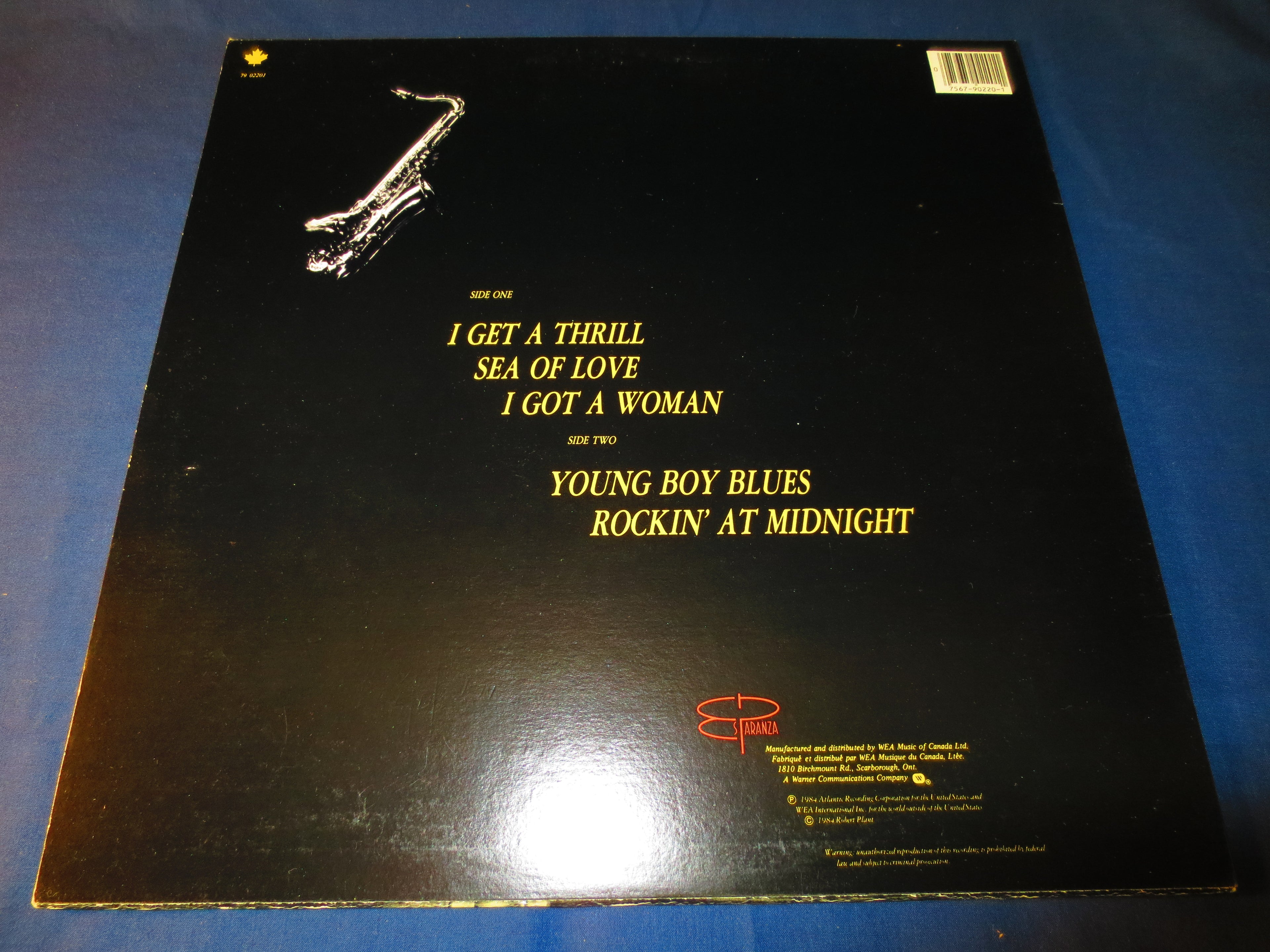 The Honeydrippers – Volume One (1984) Vinyl LP