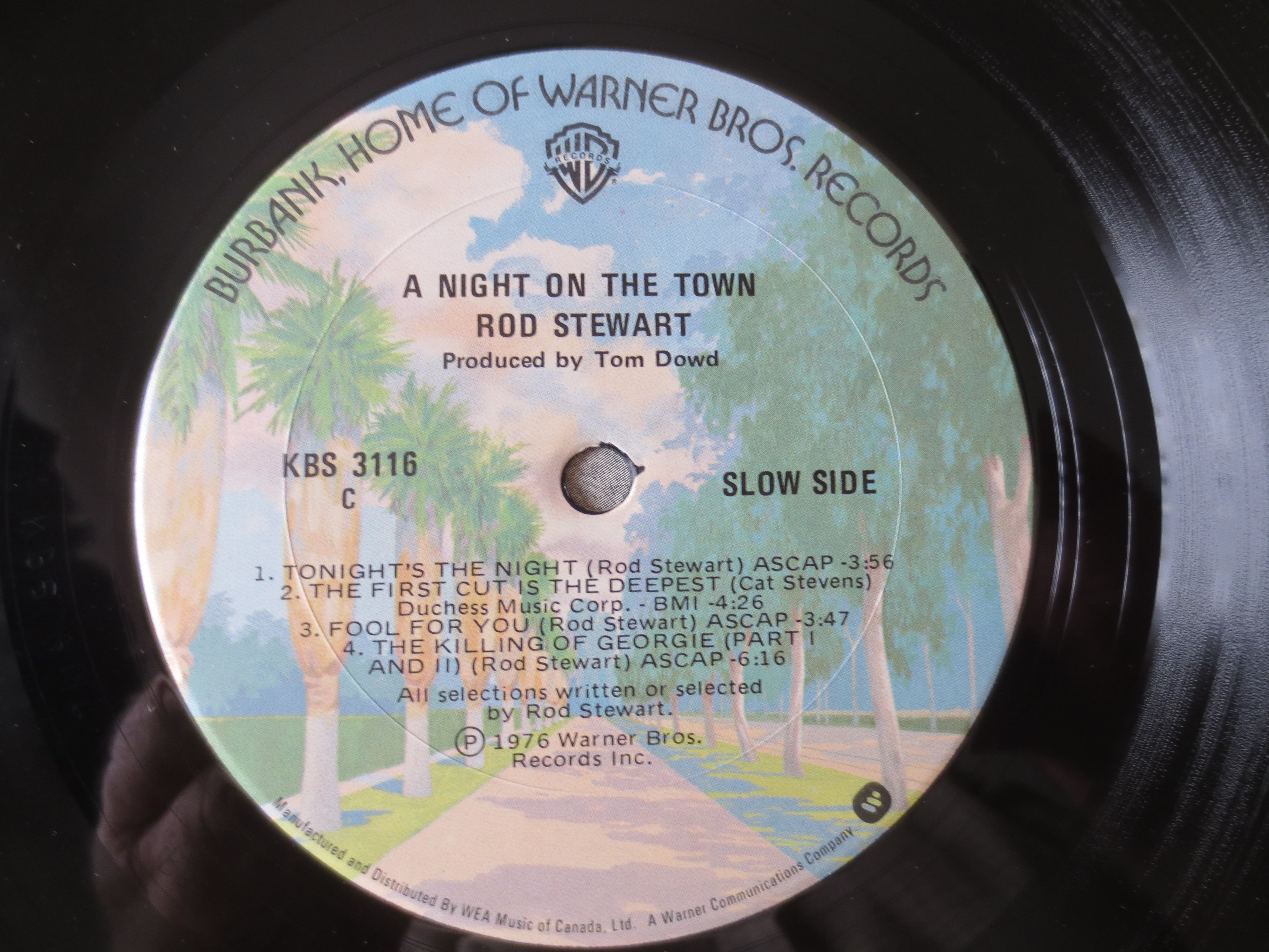 Rod Stewart – A Night on the Town (1976) Vinyl LP