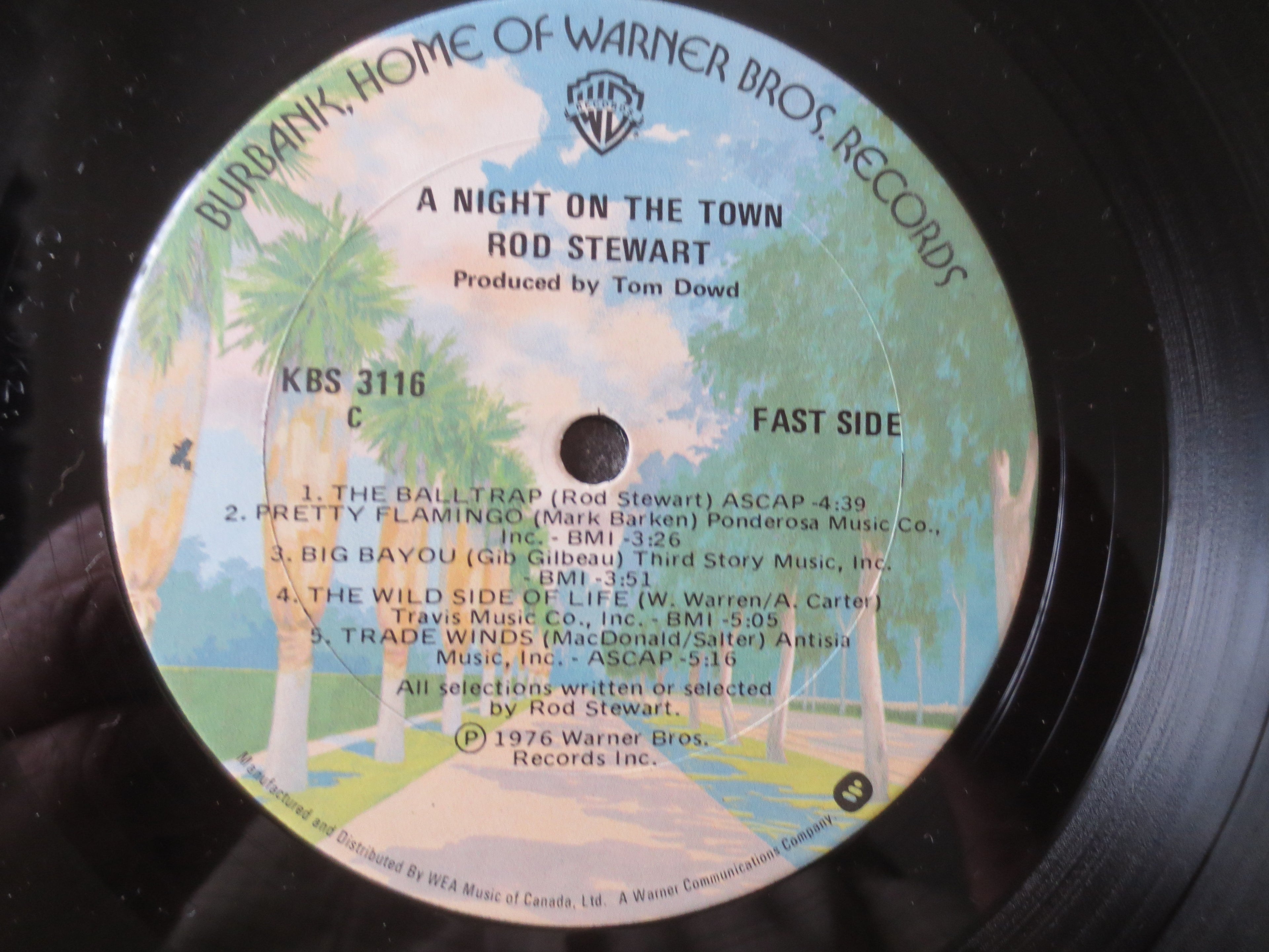 Rod Stewart – A Night on the Town (1976) Vinyl LP