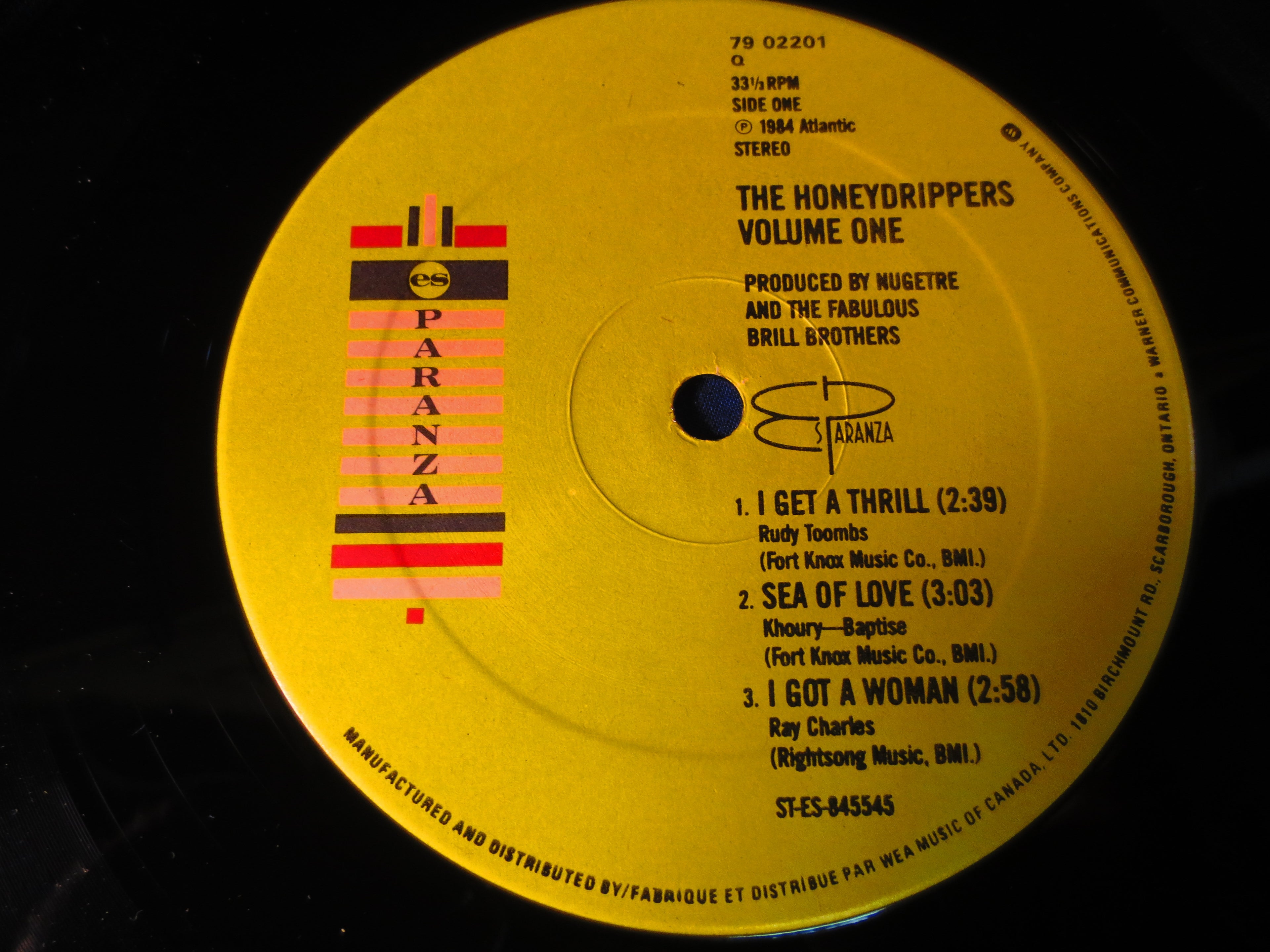 The Honeydrippers – Volume One (1984) Vinyl LP