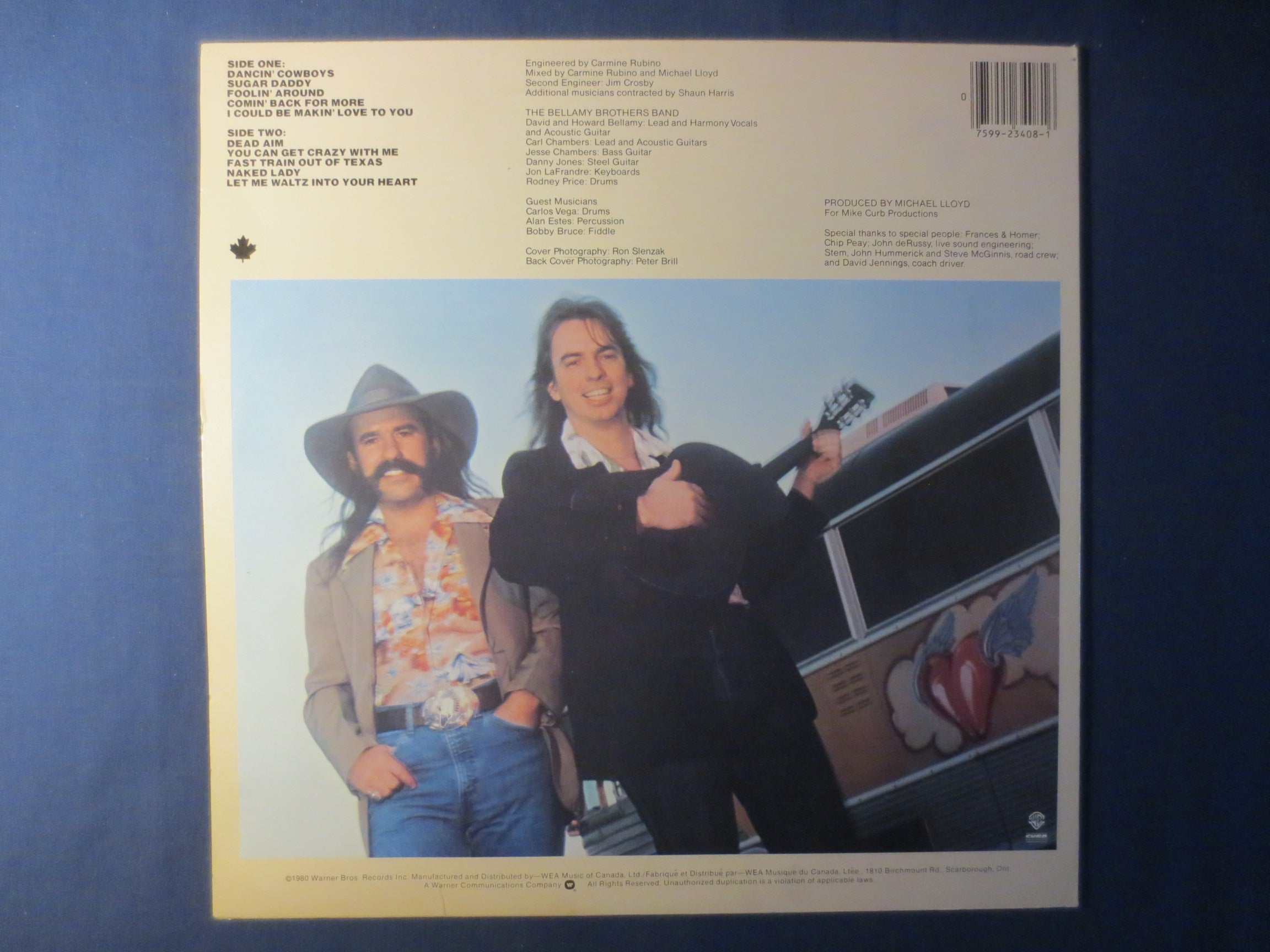 Bellamy Brothers – You Can Get Crazy (1980) Vinyl LP