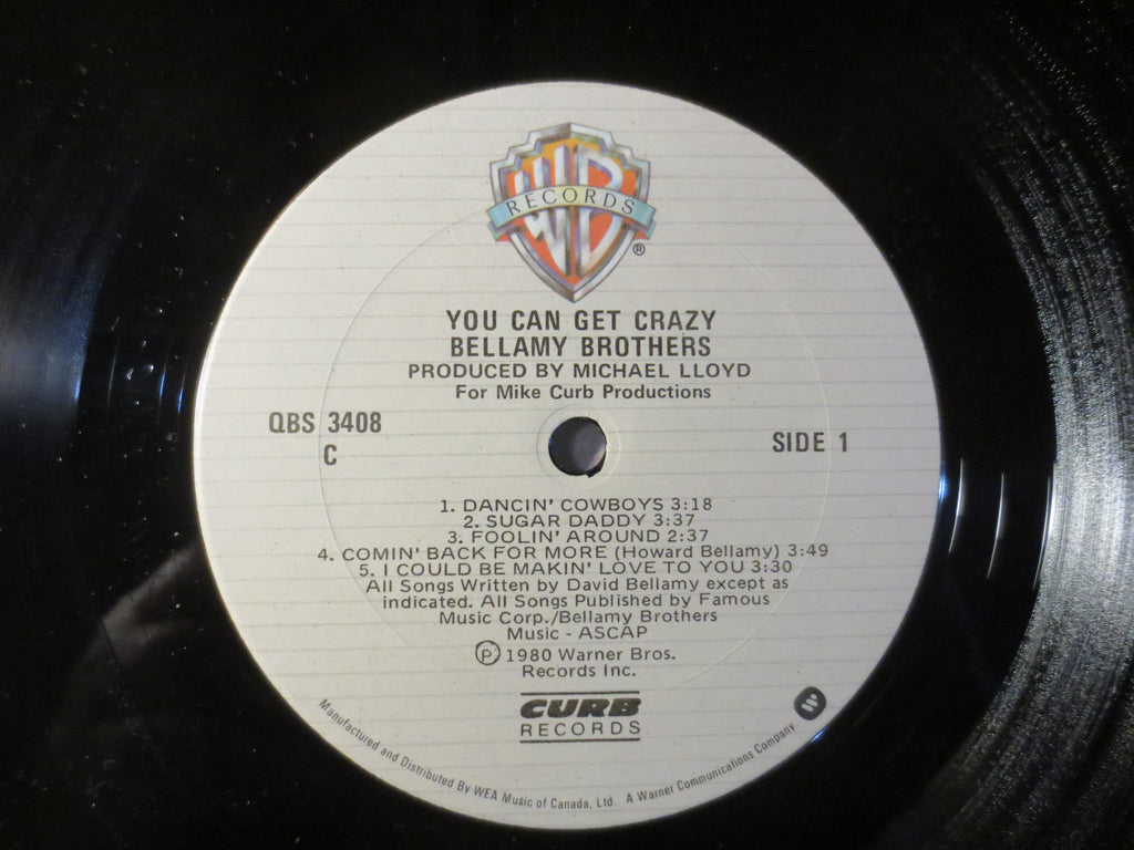 Bellamy Brothers – You Can Get Crazy (1980) Vinyl LP