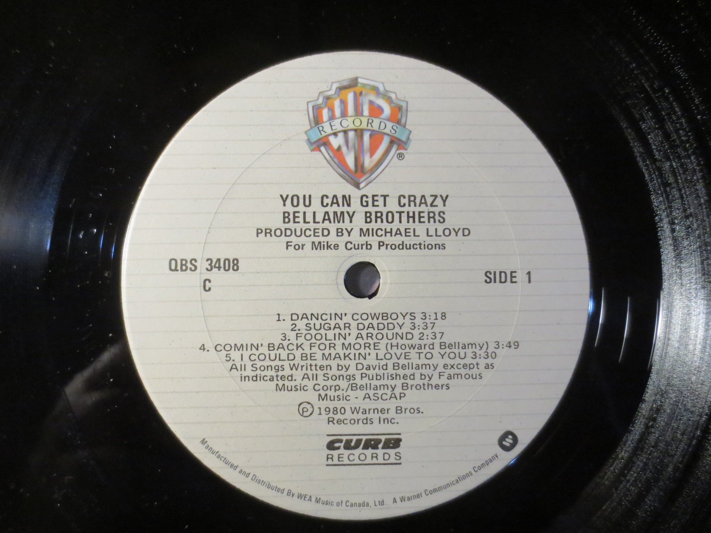 Bellamy Brothers – You Can Get Crazy (1980) Vinyl LP