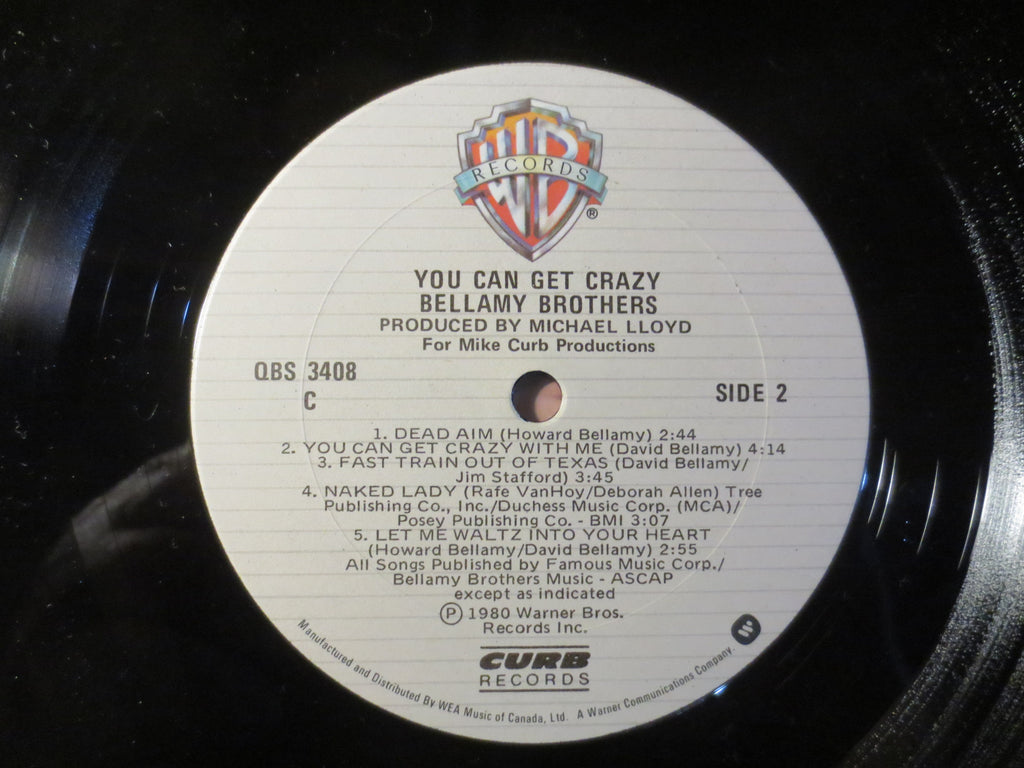 Bellamy Brothers – You Can Get Crazy (1980) Vinyl LP