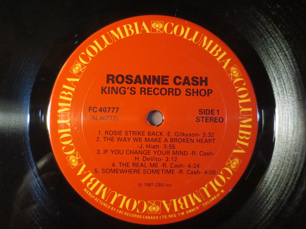 Rosanne Cash – King's Record Shop (1987) [Vinyl LP]