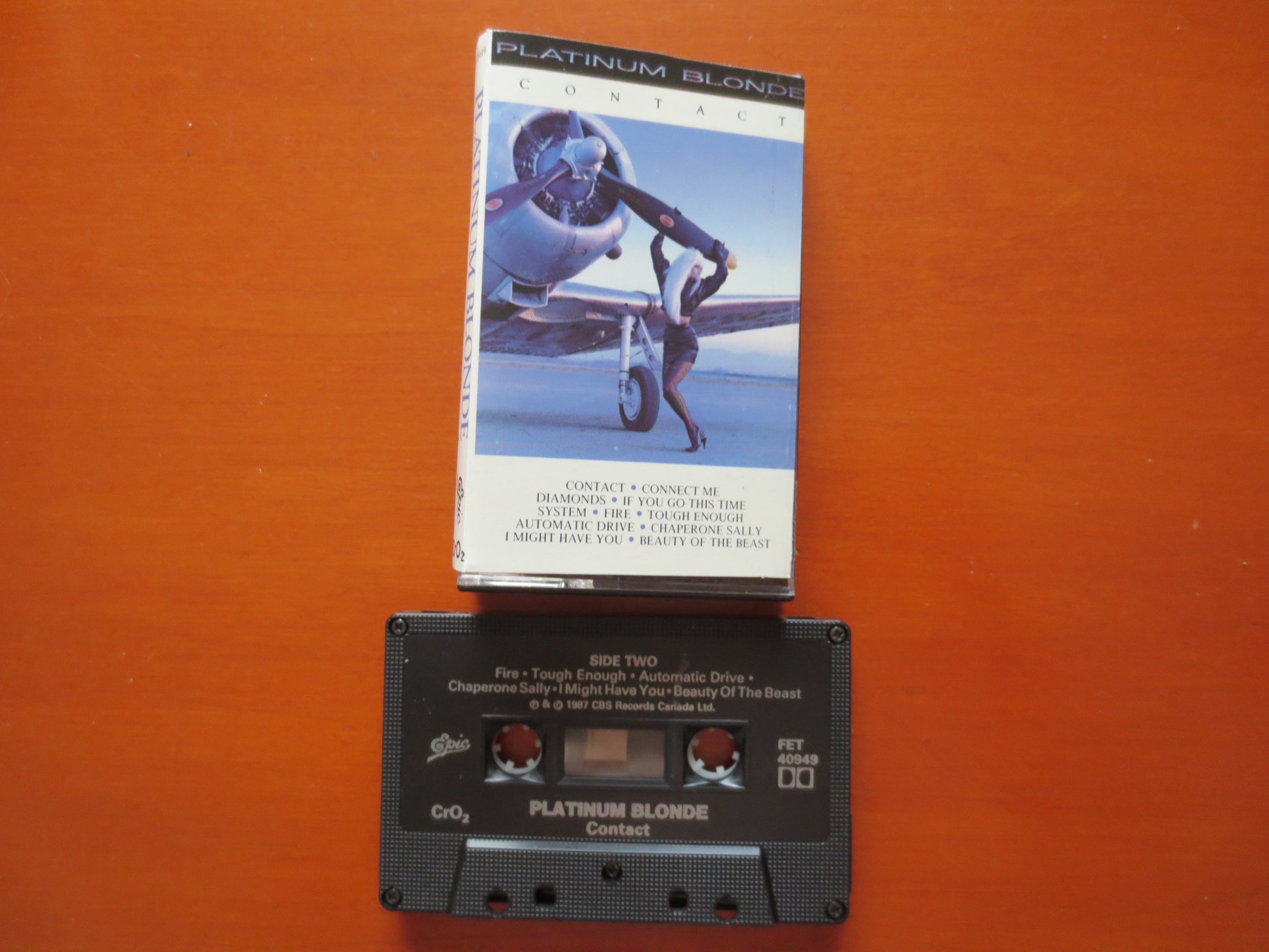 Platinum Blonde – Contact (1987) Cassette
