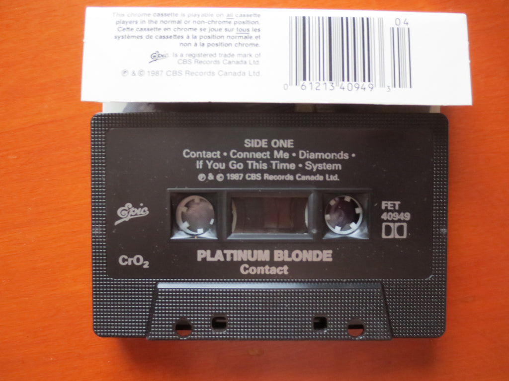 Platinum Blonde – Contact (1987) Cassette