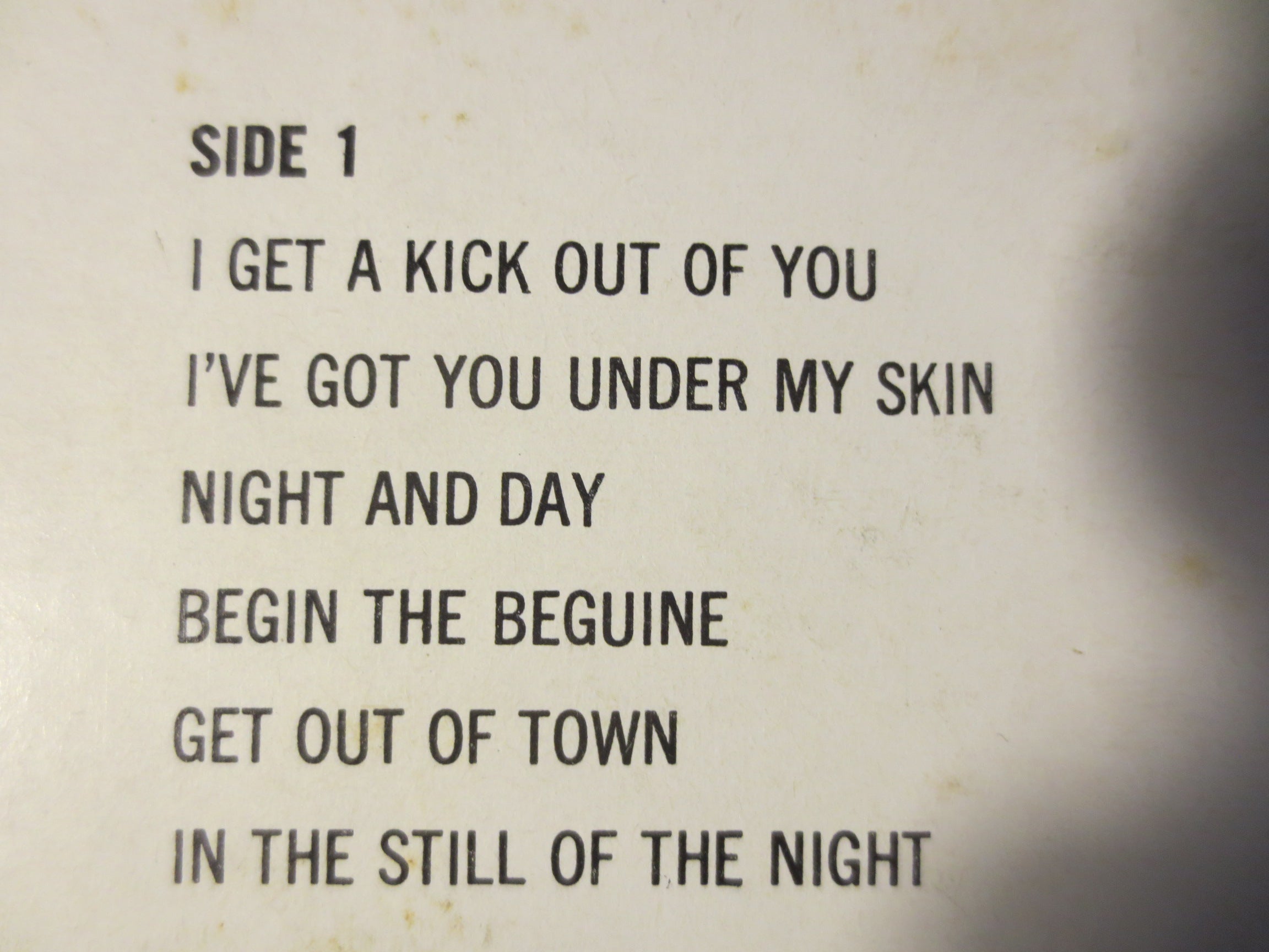 Joe Bushkin – I Get a Kick Out of Porter (1958) Vinyl LP