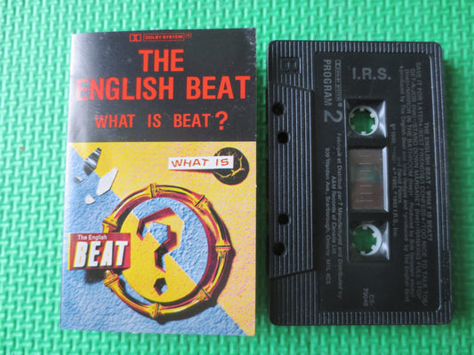 The ENGLISH BEAT, What is BEAT?,  The English Beat lp, English Beat Tapes, Reggae Tapes, Reggae Cassettes, 1983 Cassette