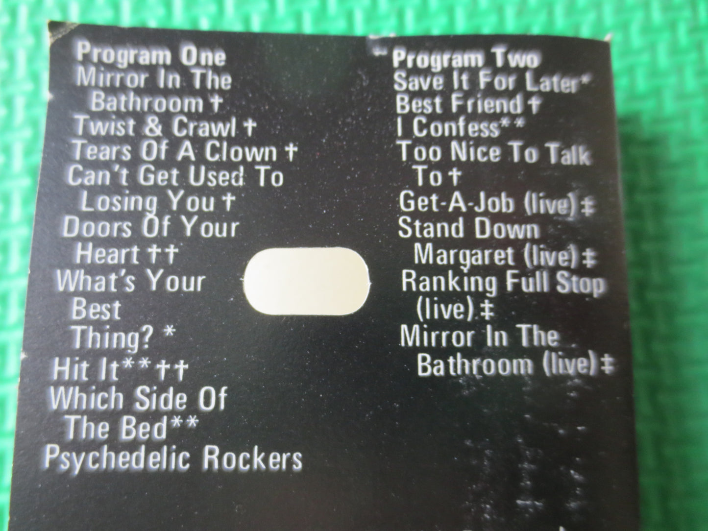 The ENGLISH BEAT, What is BEAT?,  The English Beat lp, English Beat Tapes, Reggae Tapes, Reggae Cassettes, 1983 Cassette