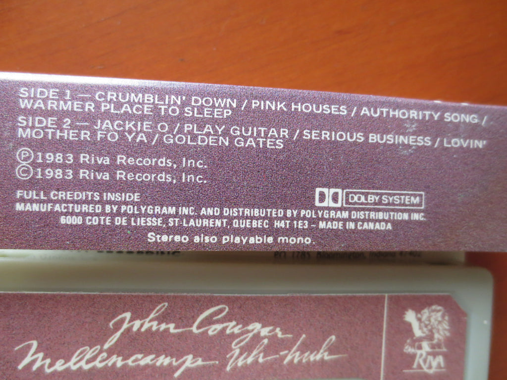 John Cougar Mellencamp – Uh-Huh (1983) Cassette