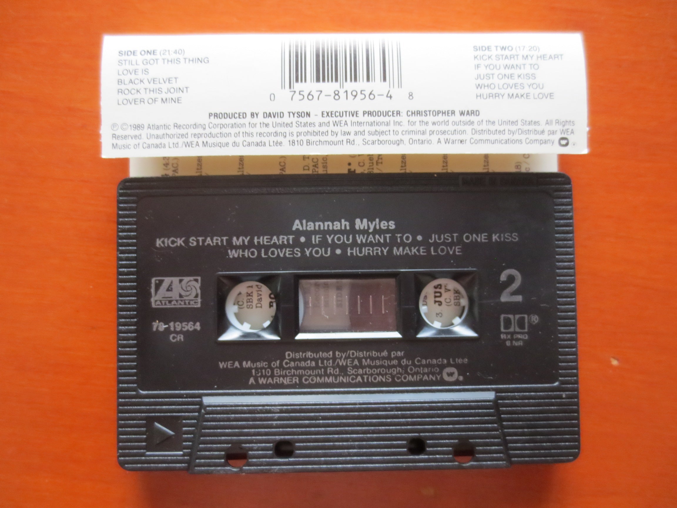 Alannah Myles – Alannah Myles (1989) Cassette