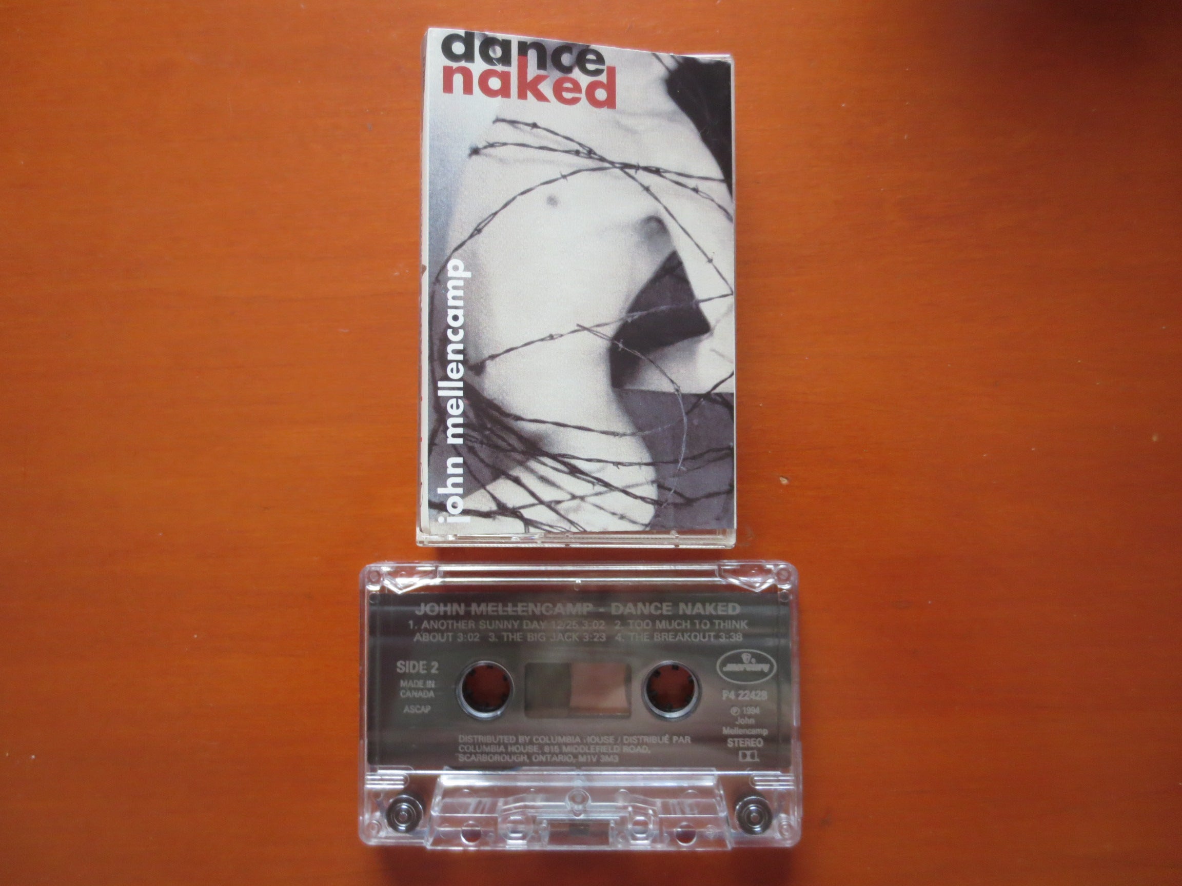 John Mellencamp – Dance Naked (1994) Cassette