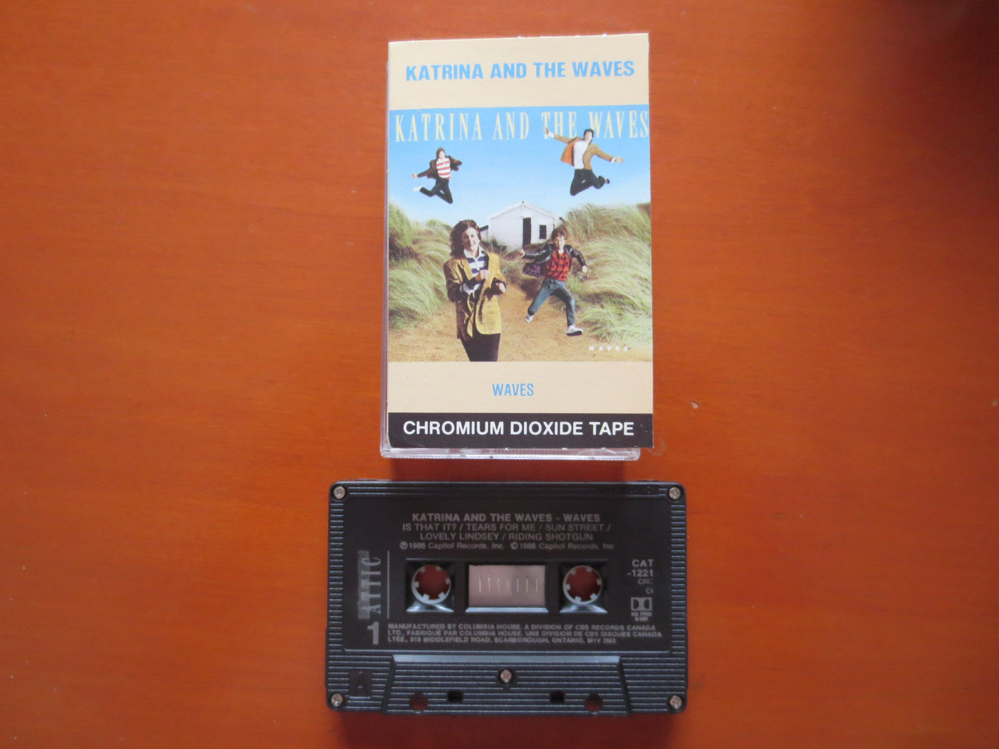 KATRINA and the WAVES, KATRINA Tape, Waves Album, Pop Music Tape, Katrina Waves Tape, Tape Cassette, Cassette, 1986 Cassette