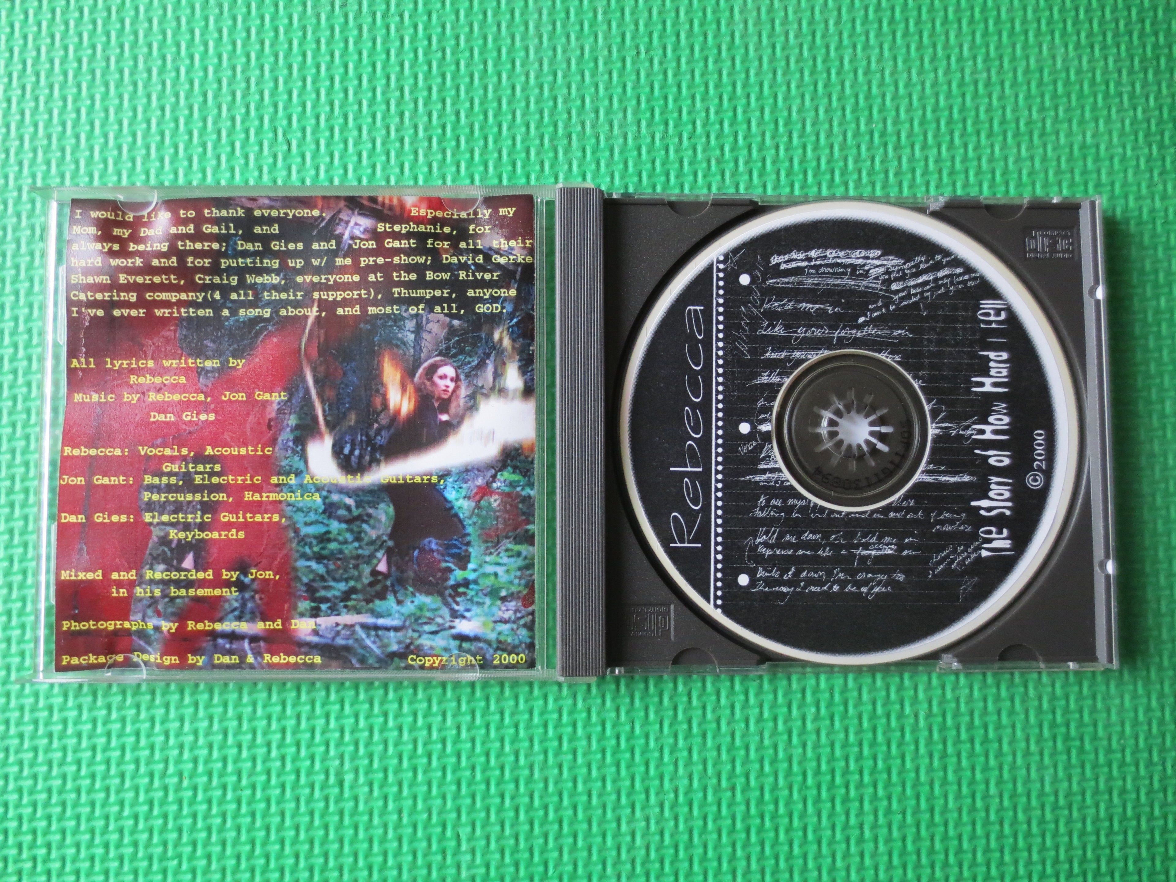 Rebecca – How Hard I Fell (2000) CD