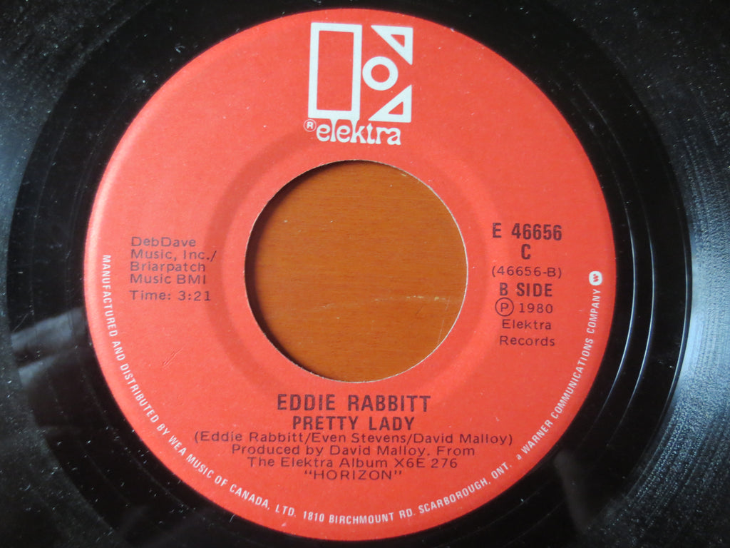 Eddie Rabbitt – Driving My Life Away (1980) 45 RPM Vinyl