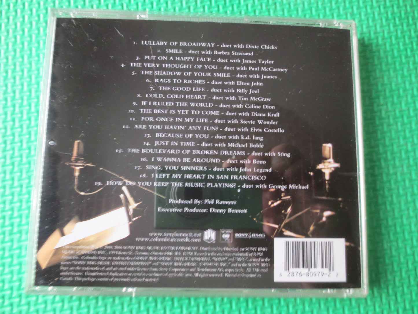 TONY BENNETT, DUETS, Tony Bennett Cds, Jazz Cds, Music Cds, Tony Bennett Albums, Jazz Music Cd, Big Bands, 2000 Compact Discs