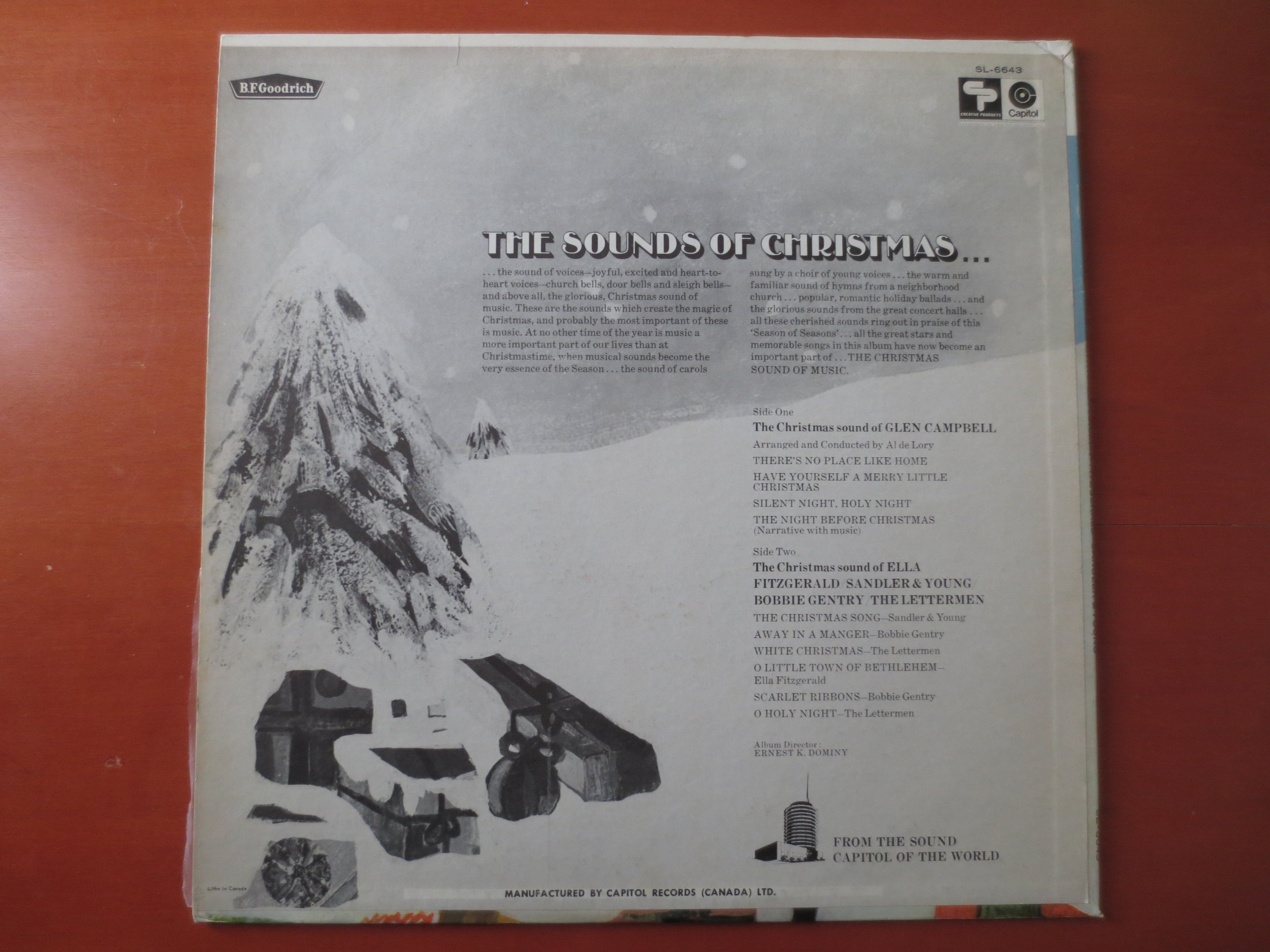 B.F. Goodrich – The Christmas Sound of Music (1966) Vinyl LP