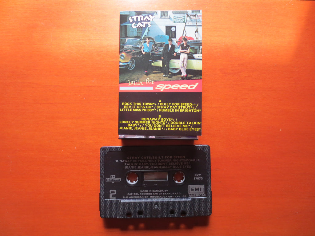 Stray Cats – Built for Speed (1982) Cassette
