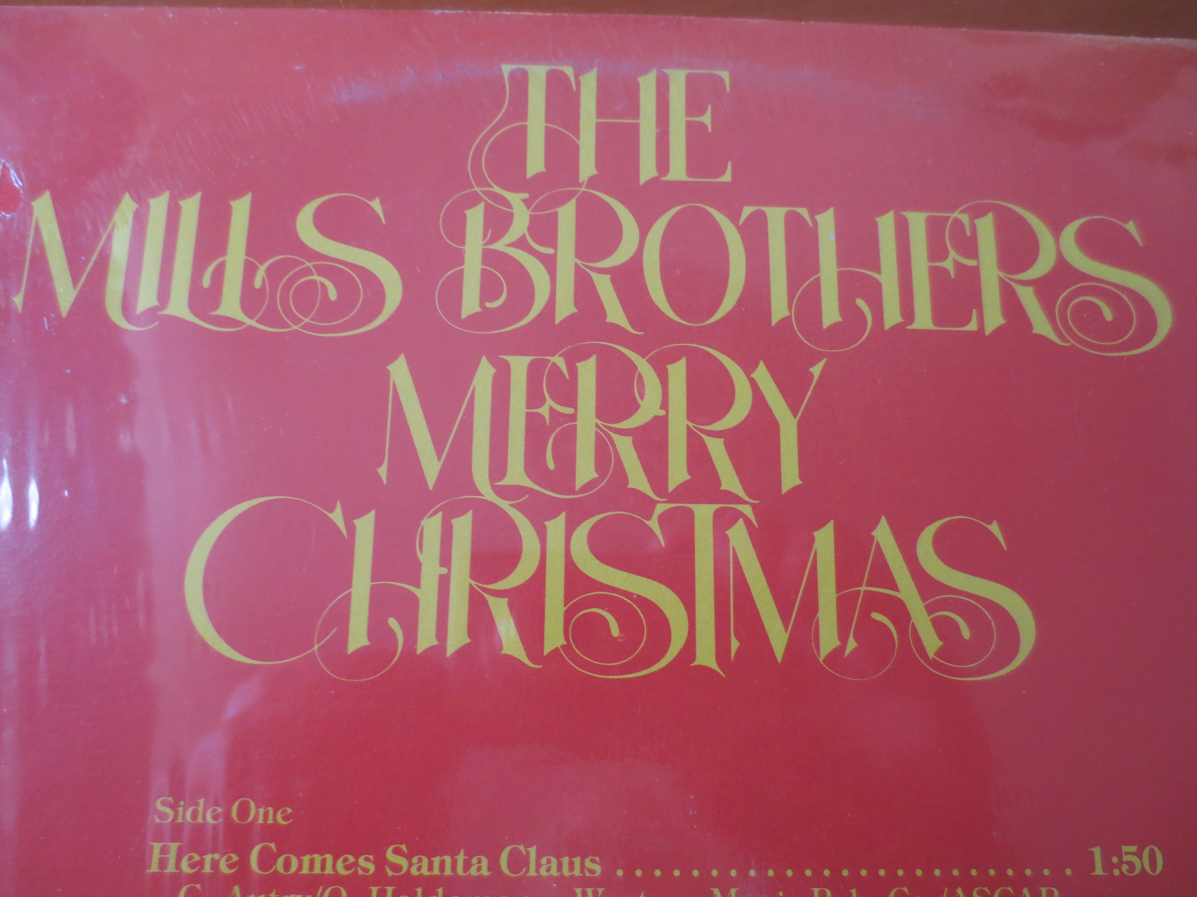 The Mills Brothers – Merry Christmas (1979) Vinyl LP