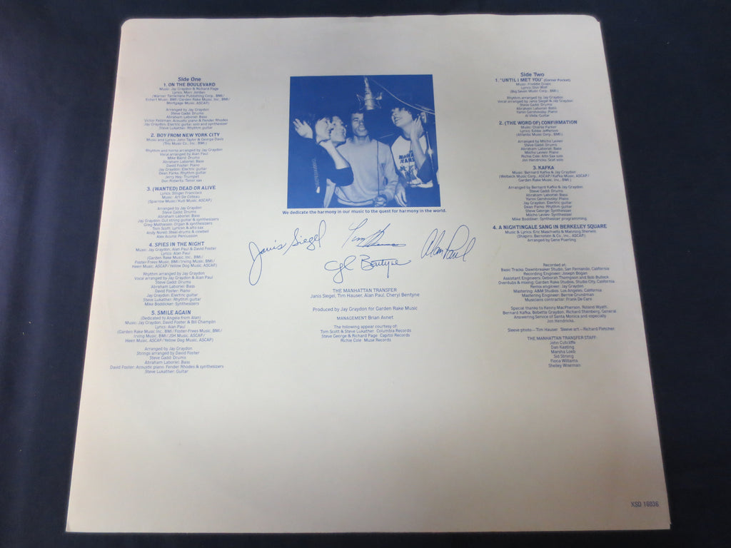The Manhattan Transfer – Mecca for Moderns (1981) Vinyl LP