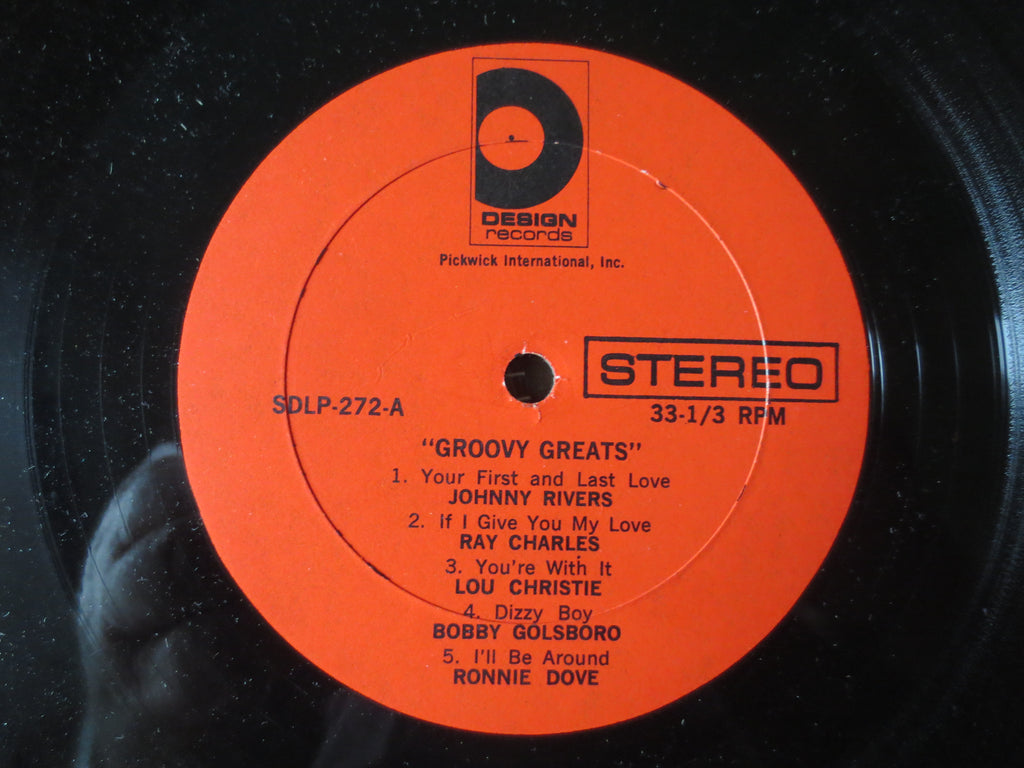Groovy Greats – Lou Christie, Johnny Rivers & More (1966) Vinyl LP
