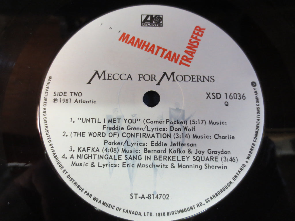 The Manhattan Transfer – Mecca for Moderns (1981) Vinyl LP