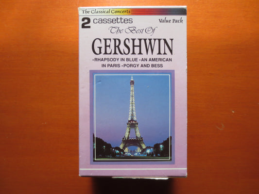 GEORGE GERSHWIN Tape, DOUBLE Cassette Tape, George Gershwin Lp, George Gershwin Album, Tape Cassette, Cassette Music