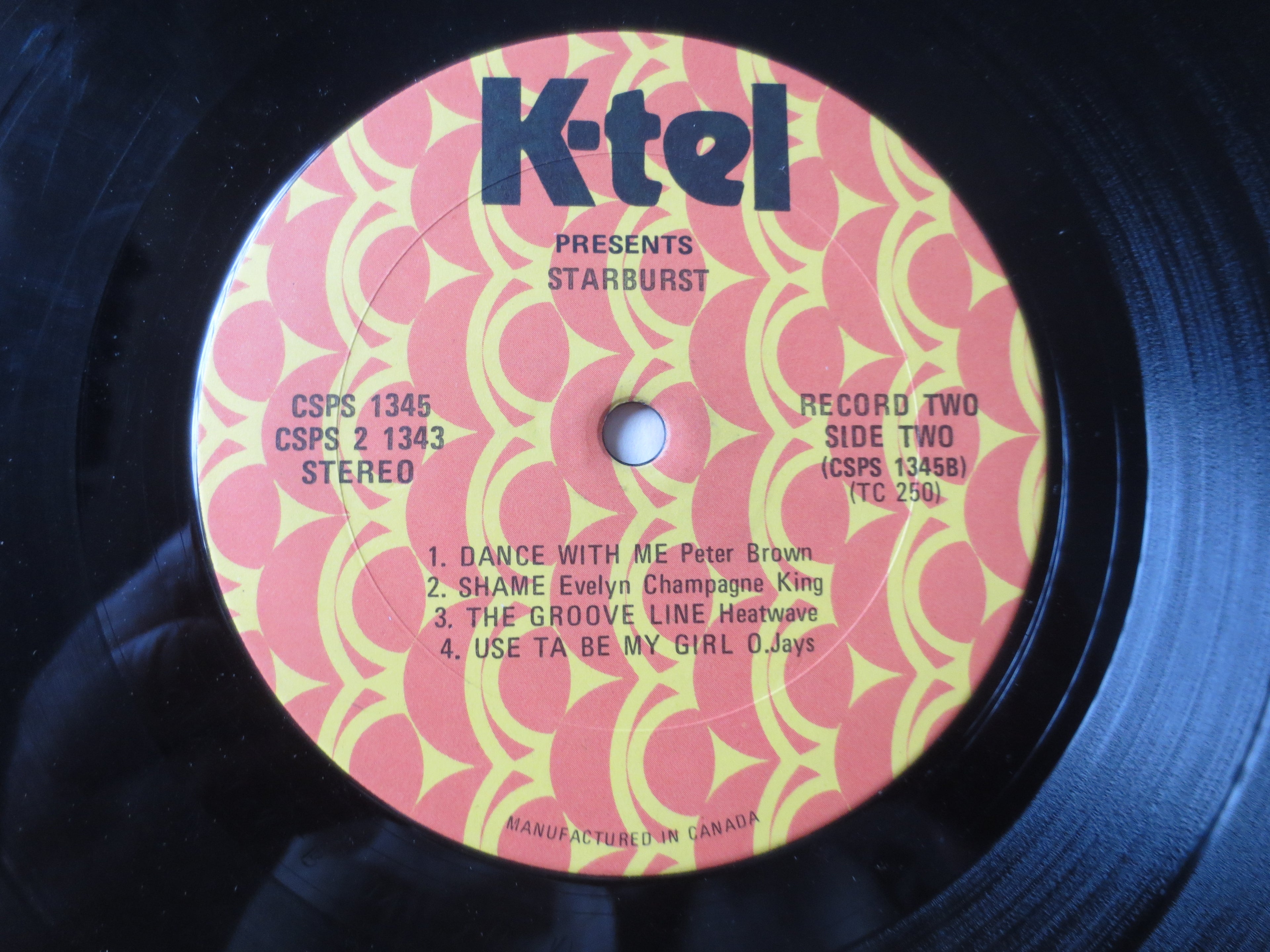 Starburst – K-Tel (1978) Vinyl 2xLP