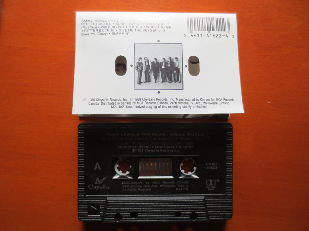 Huey Lewis & the News – Small World (1988) Cassette