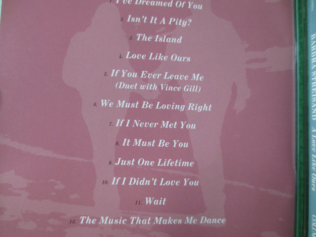 Barbra Streisand – A Love Like Ours (1999) CD