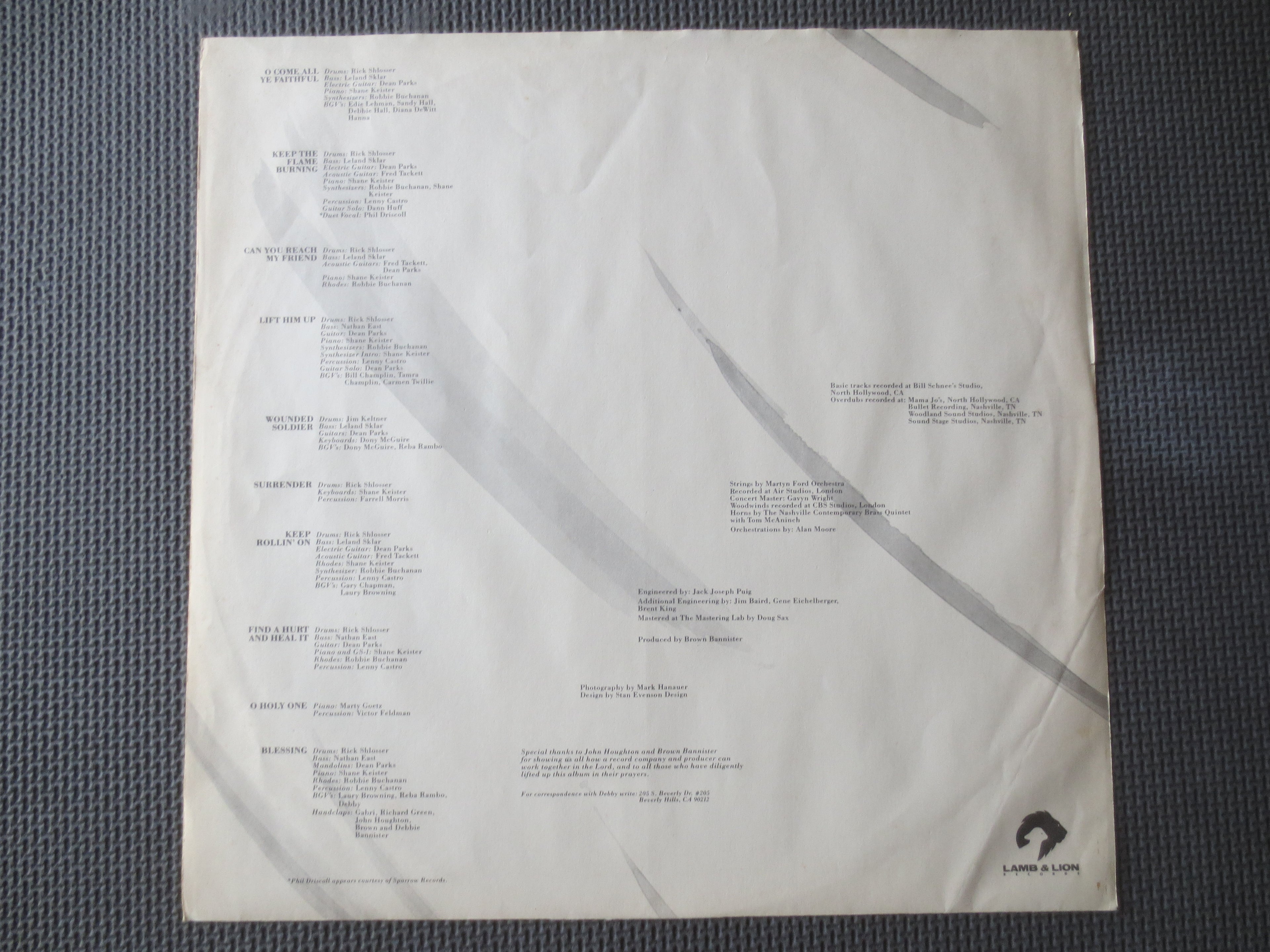 Debby Boone – Surrender (1983) Vinyl LP