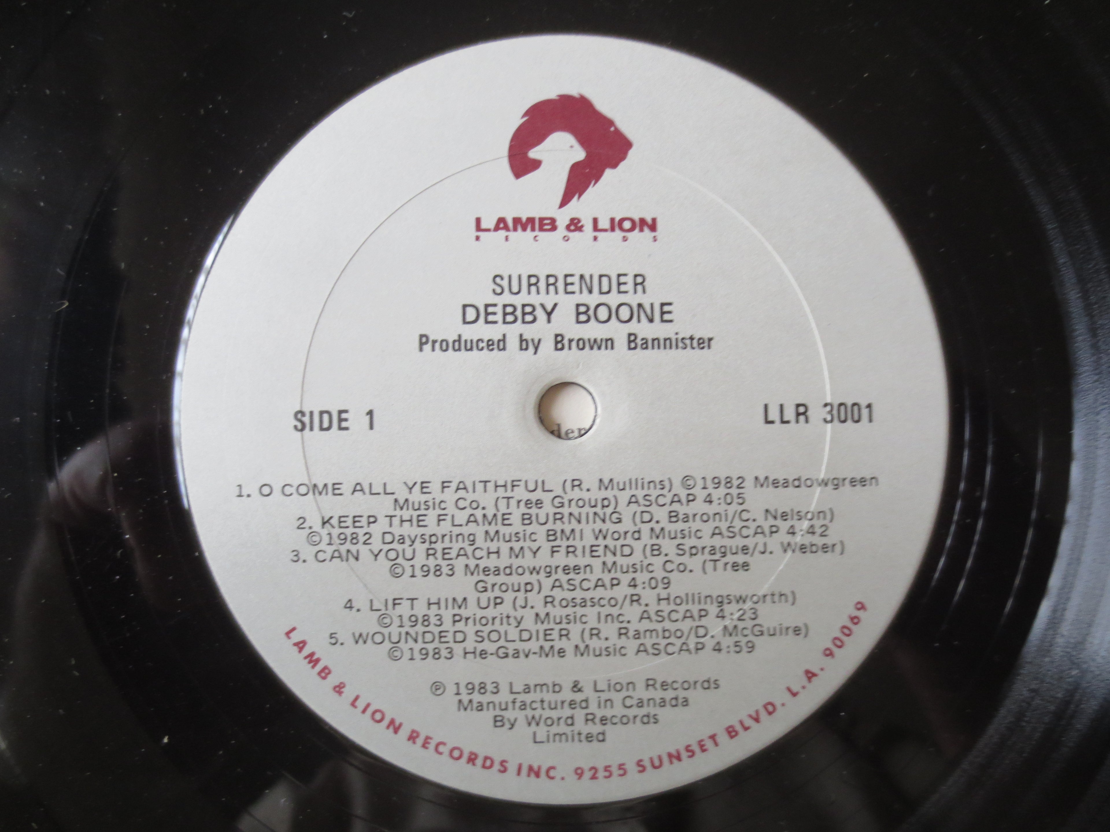 Debby Boone – Surrender (1983) Vinyl LP