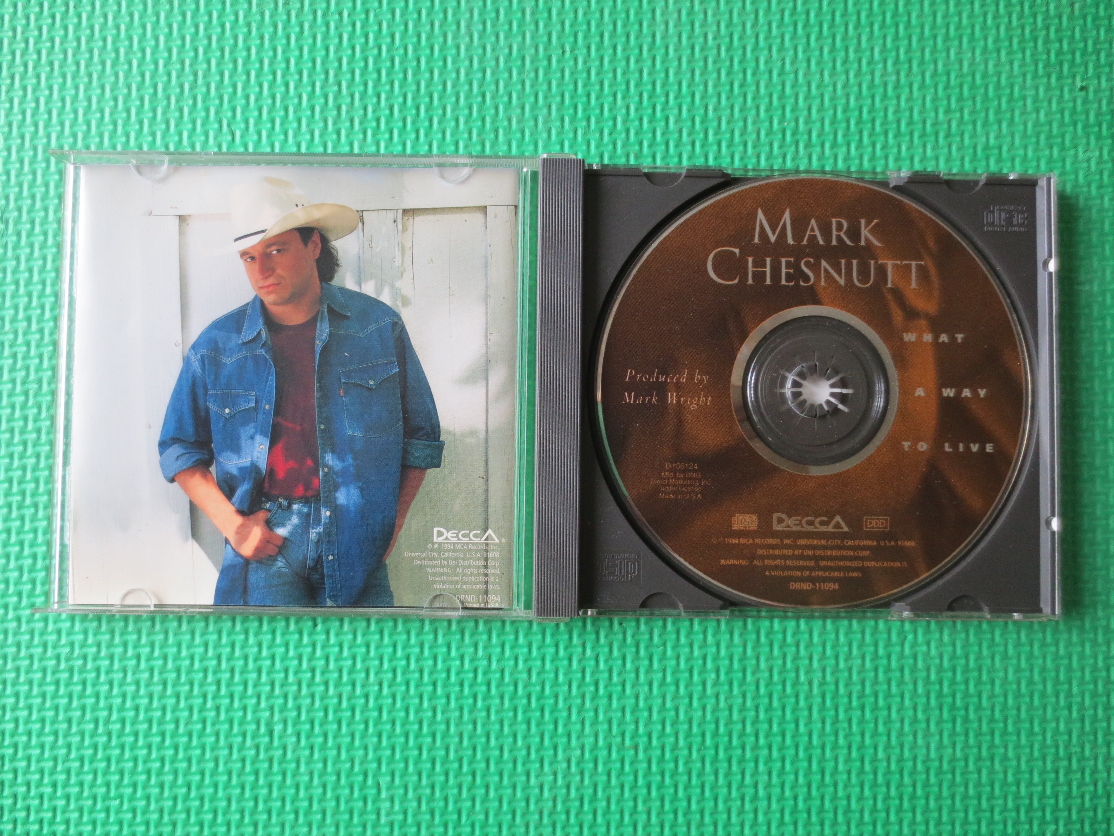 Mark Chesnutt – What a Way to Live (1994) CD