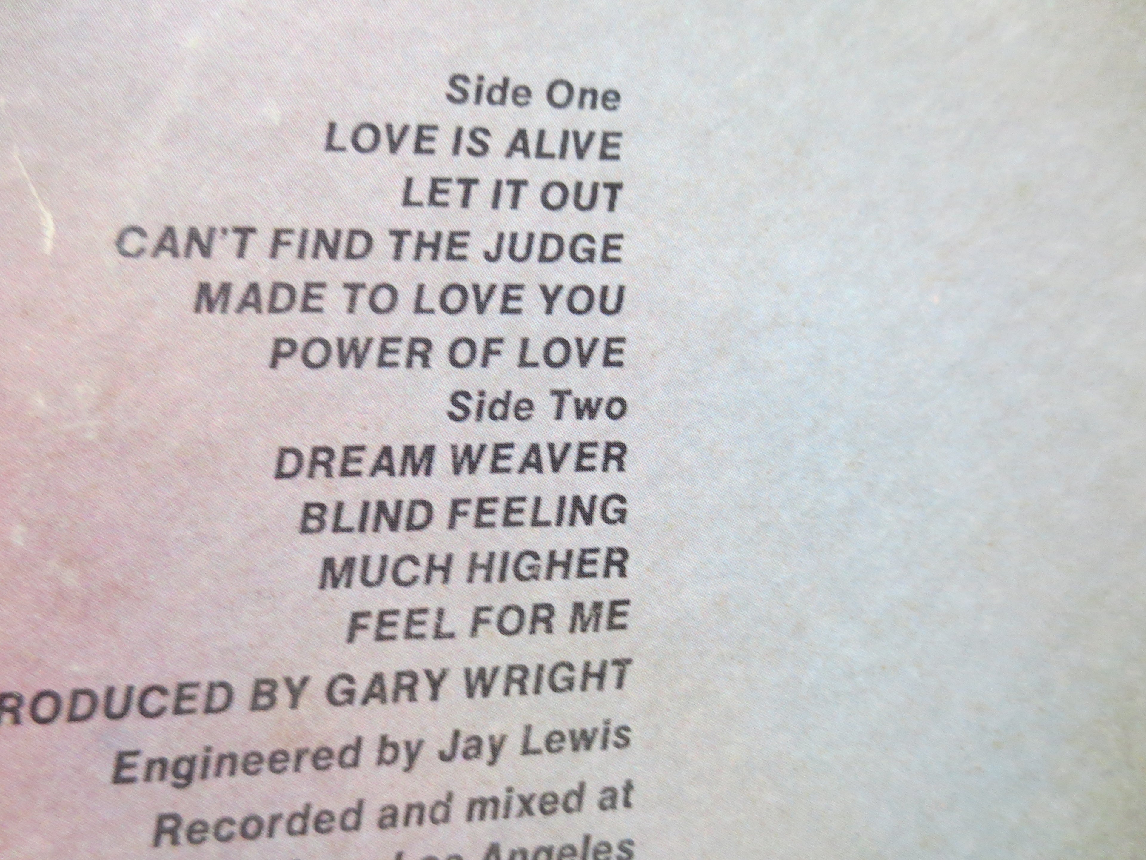 Gary Wright – The Dream Weaver (1975) Vinyl LP
