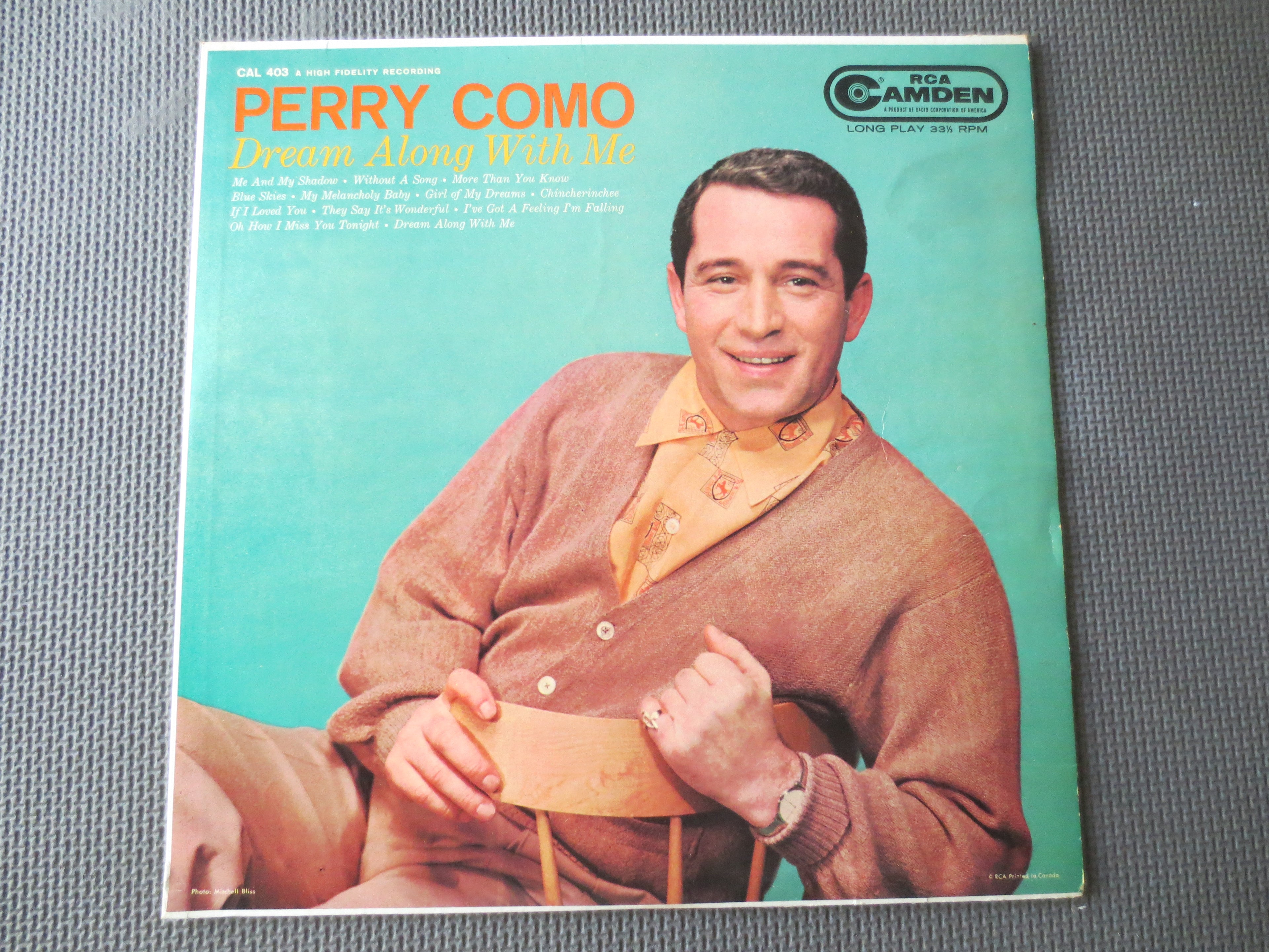 Perry Como – Dream Along with Me (1957) Vinyl LP