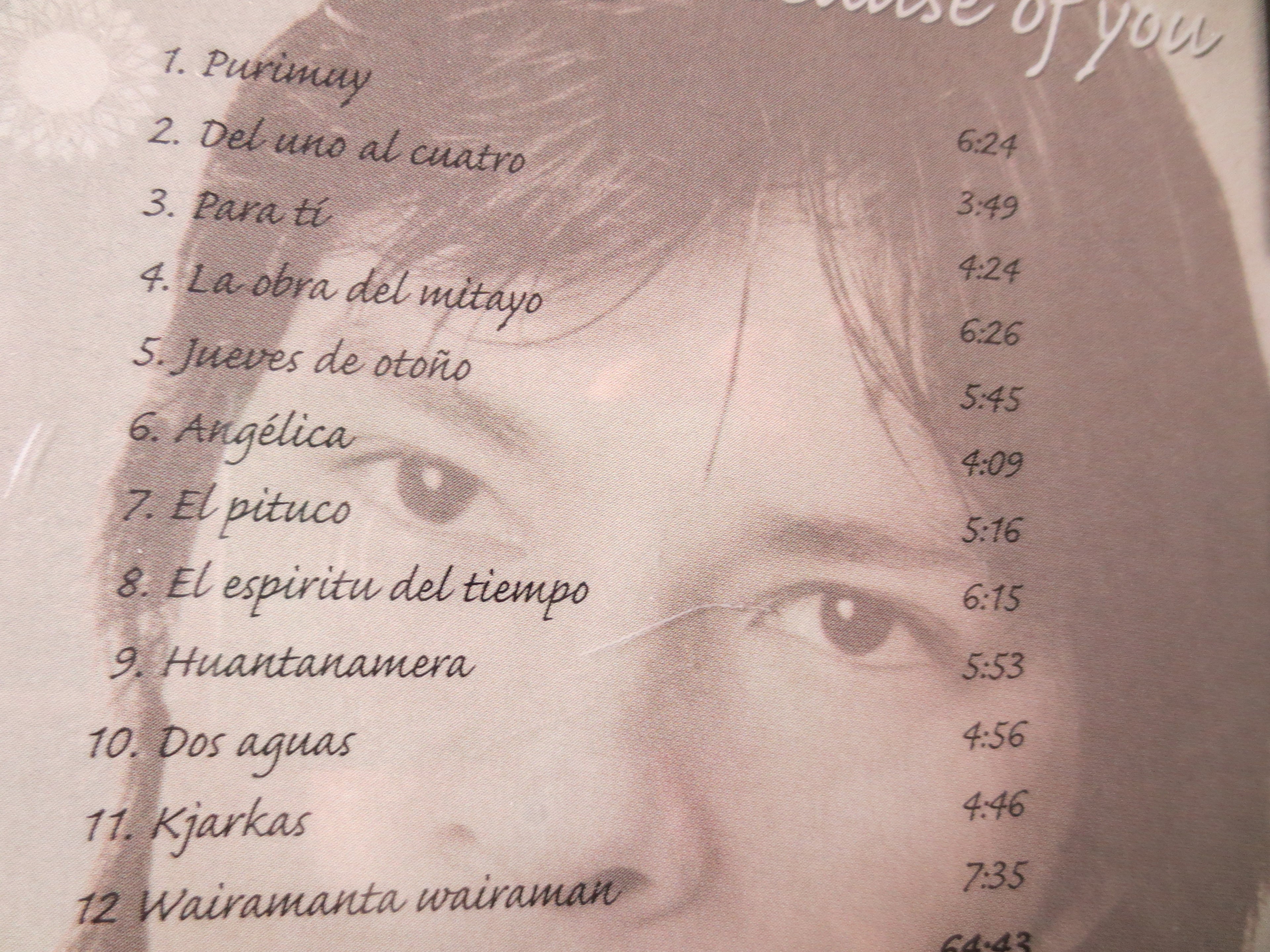Inti – Because of You (1999) CD