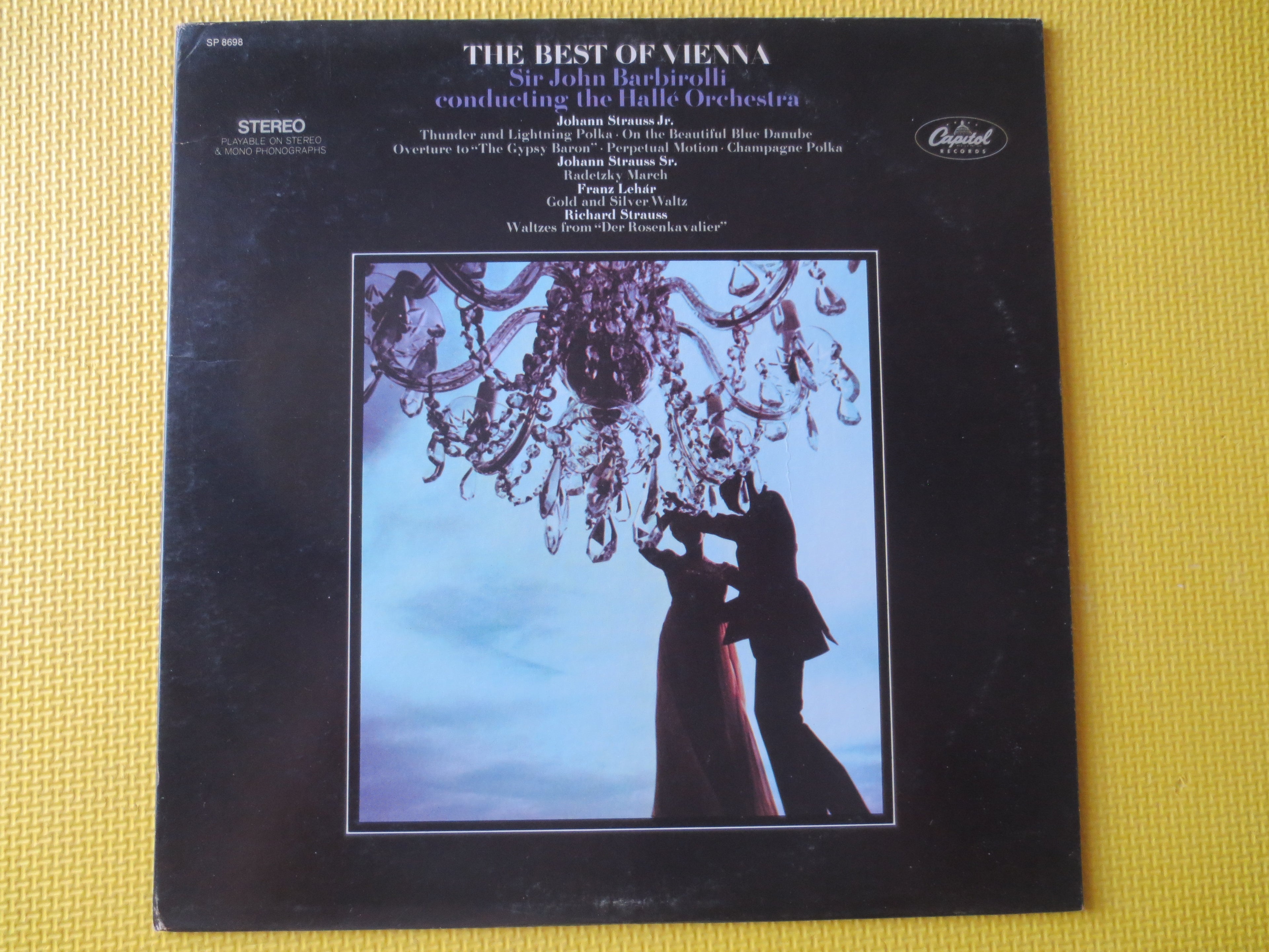 Sir John Barbirolli – The Best of Vienna (1969) Vinyl LP