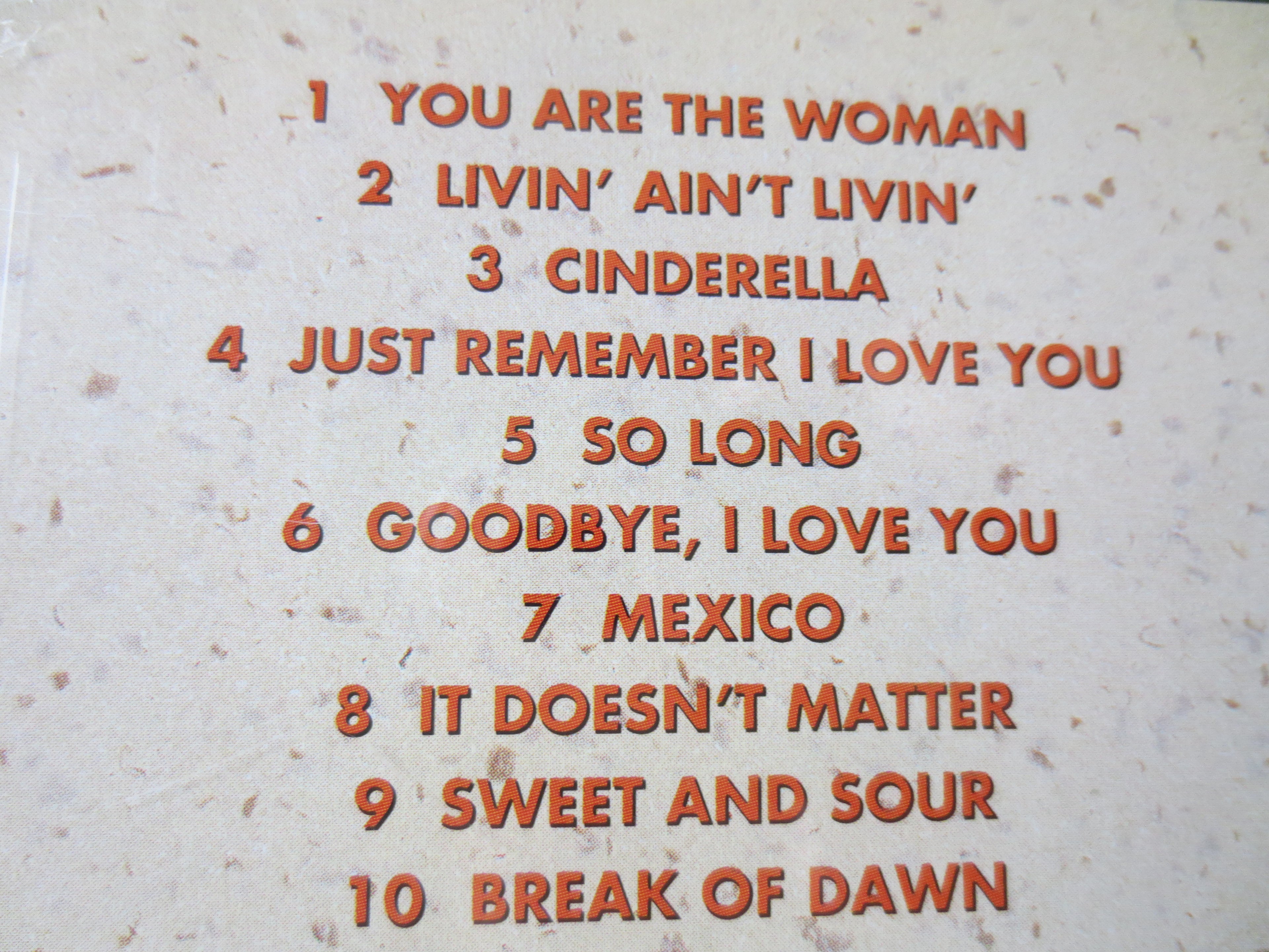Firefall – You Are the Woman (1993) CD