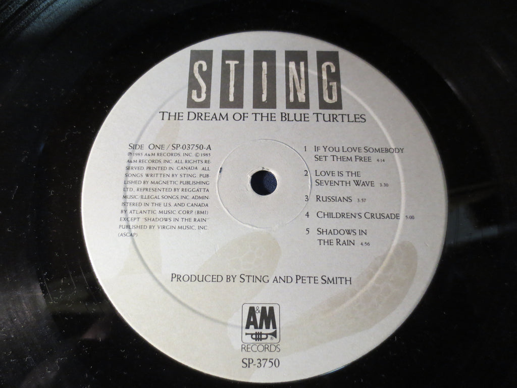 Sting – The Dream of the Blue Turtles (1985) Vinyl LP