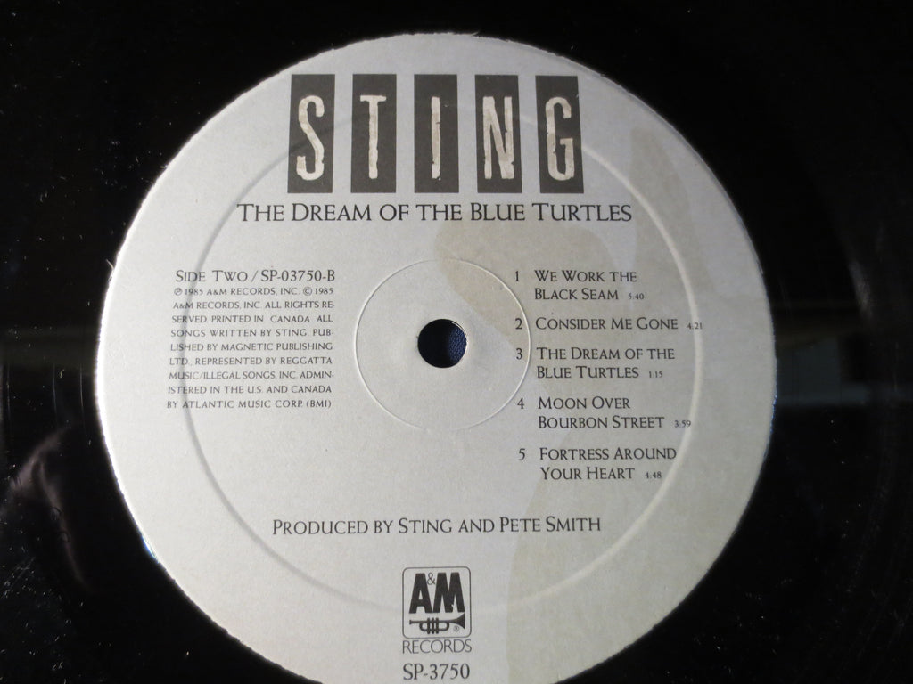 Sting – The Dream of the Blue Turtles (1985) Vinyl LP